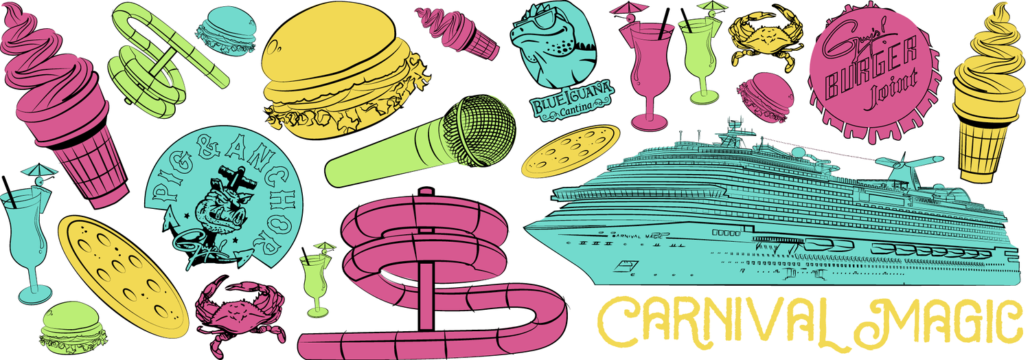 CARNIVAL CRUISE MUGS