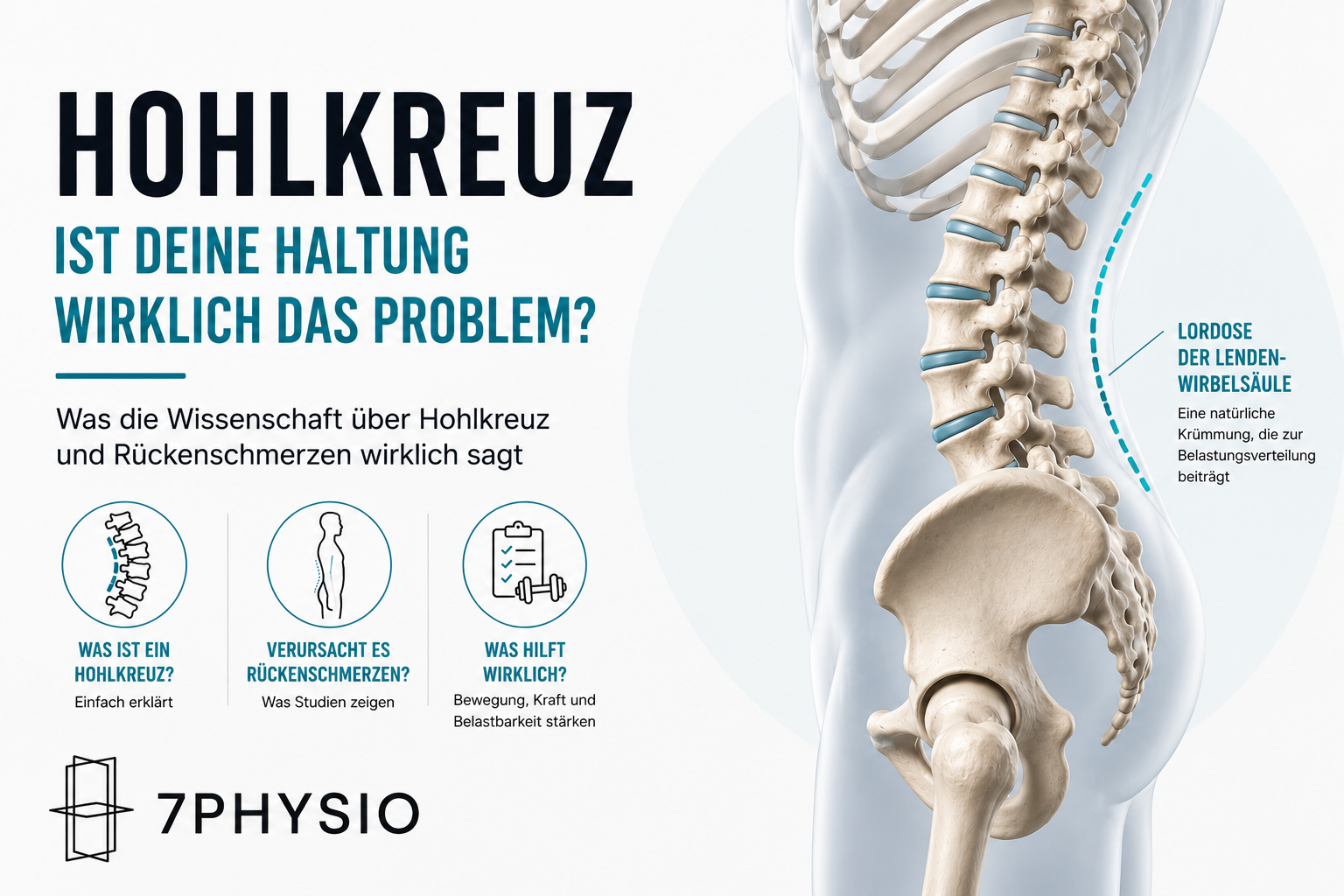 Hohlkreuz und Rückenschmerzen – Ist deine Haltung wirklich das Problem?