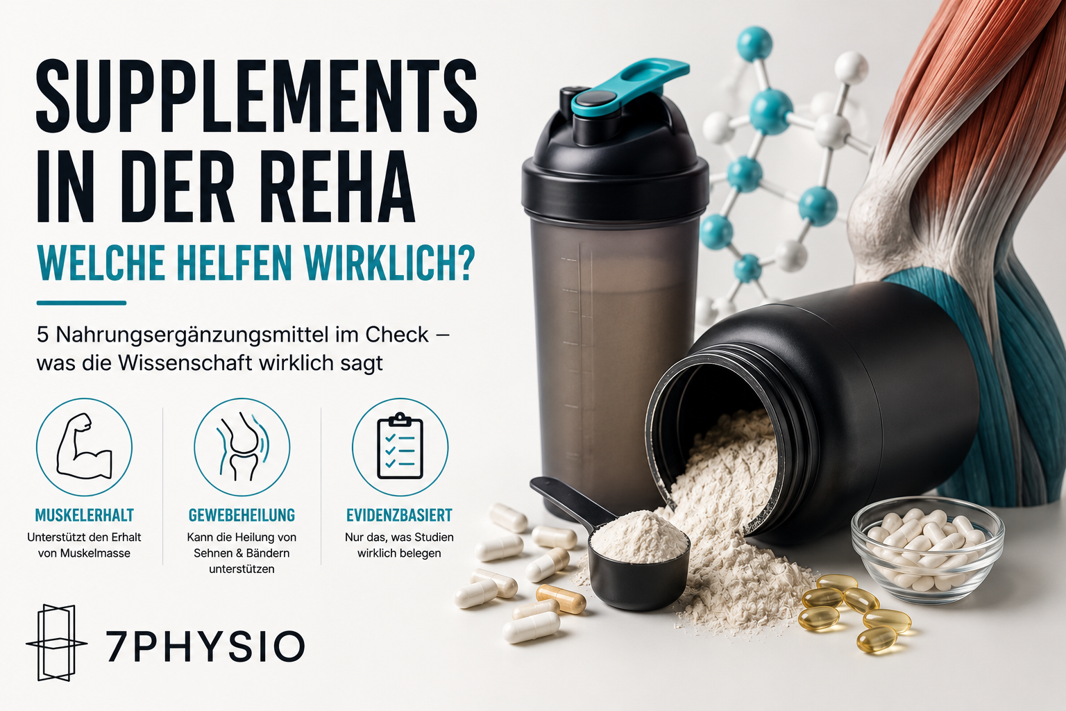 Supplements in der Reha – was könnte wirklich sinnvoll sein?