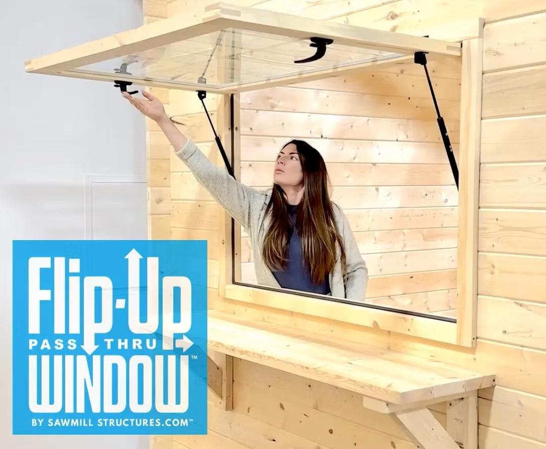 The Flip-Up Pass Thru Window™ Upgrade