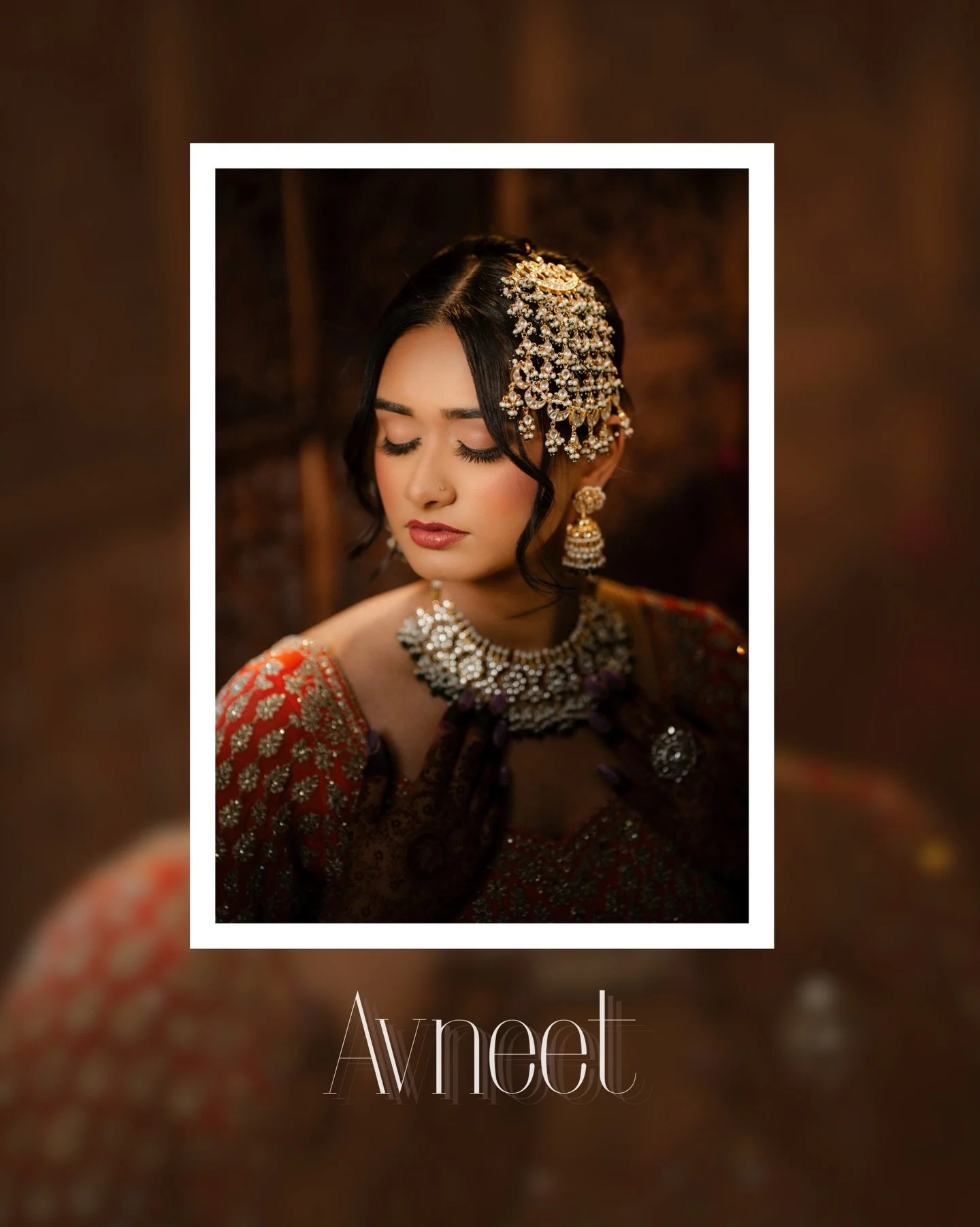 Moments that feel like magic 🌼

Hair &amp; Makeup beautifully done by: @hennabyrajdhillon 
Intricate henna artistry by: @arj_purva_yyc 
Stunning outfit by: @nanak_emporium 
Beautiful decor by: @maahisdecor 
Jewelry: @lush.jewelrystudio 
Captured by: