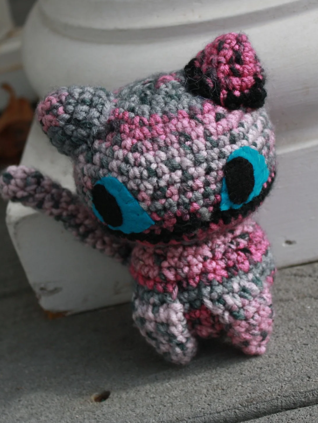 Pink Tiger Sitting Kitty