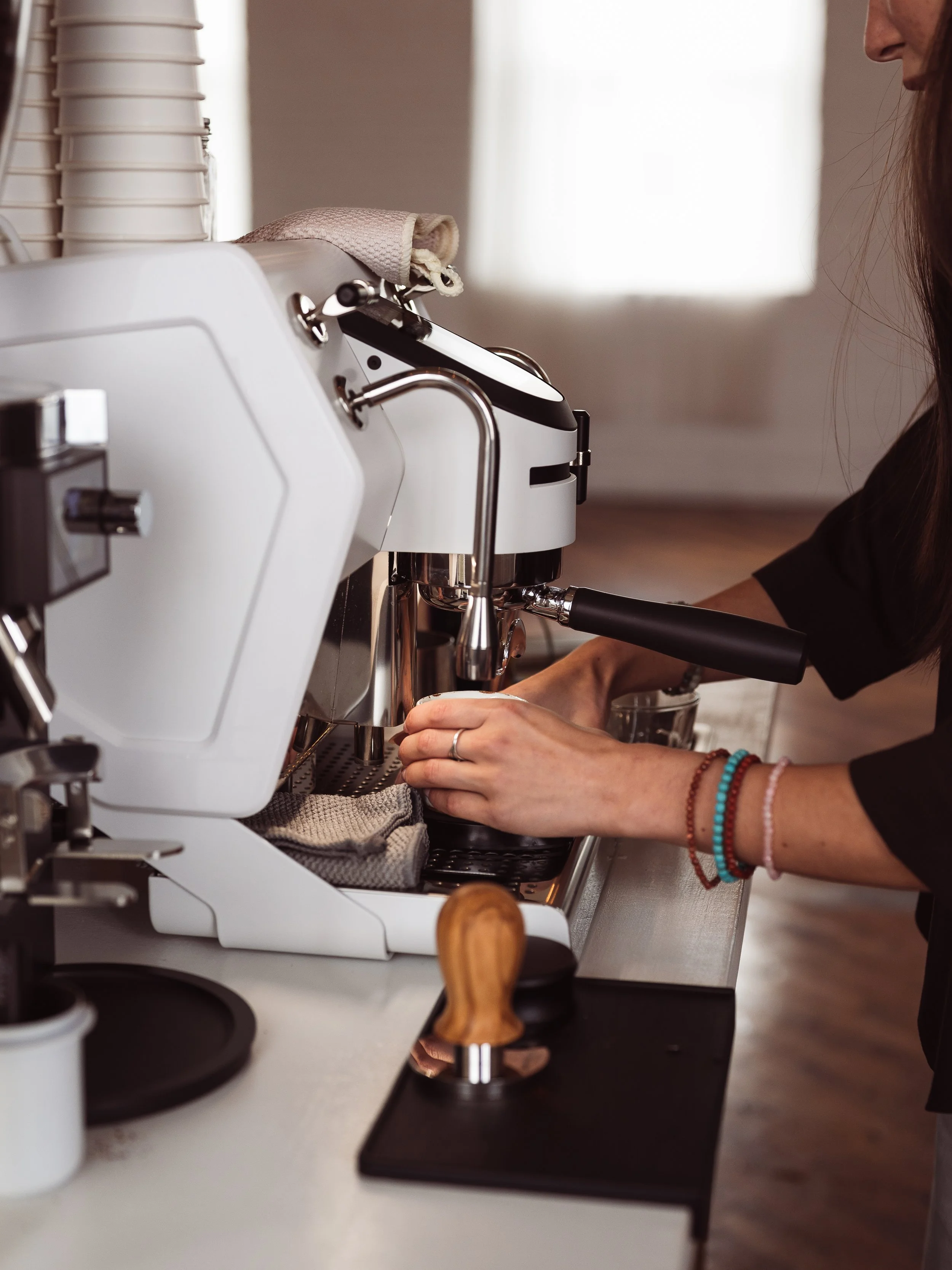 Mobile espresso bar and coffee cart offering full service coffee catering in Philadelphia