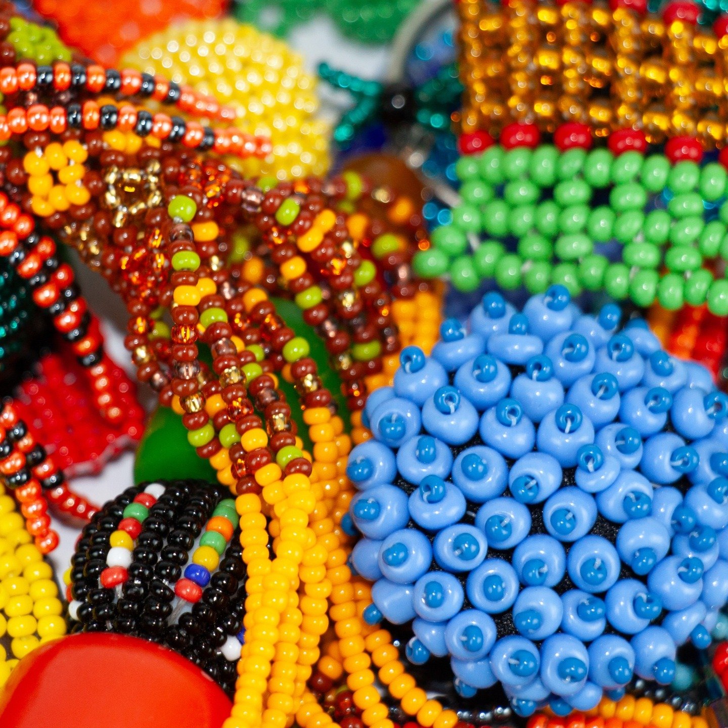 beads. beads. beads. 

take a closer look at the millions of beads that go into our products, handcrafted work that carries on an age old tradition in modern form.