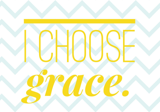 Giving myself grace {An update on loving myself well - a 2015 intentional (#1)}