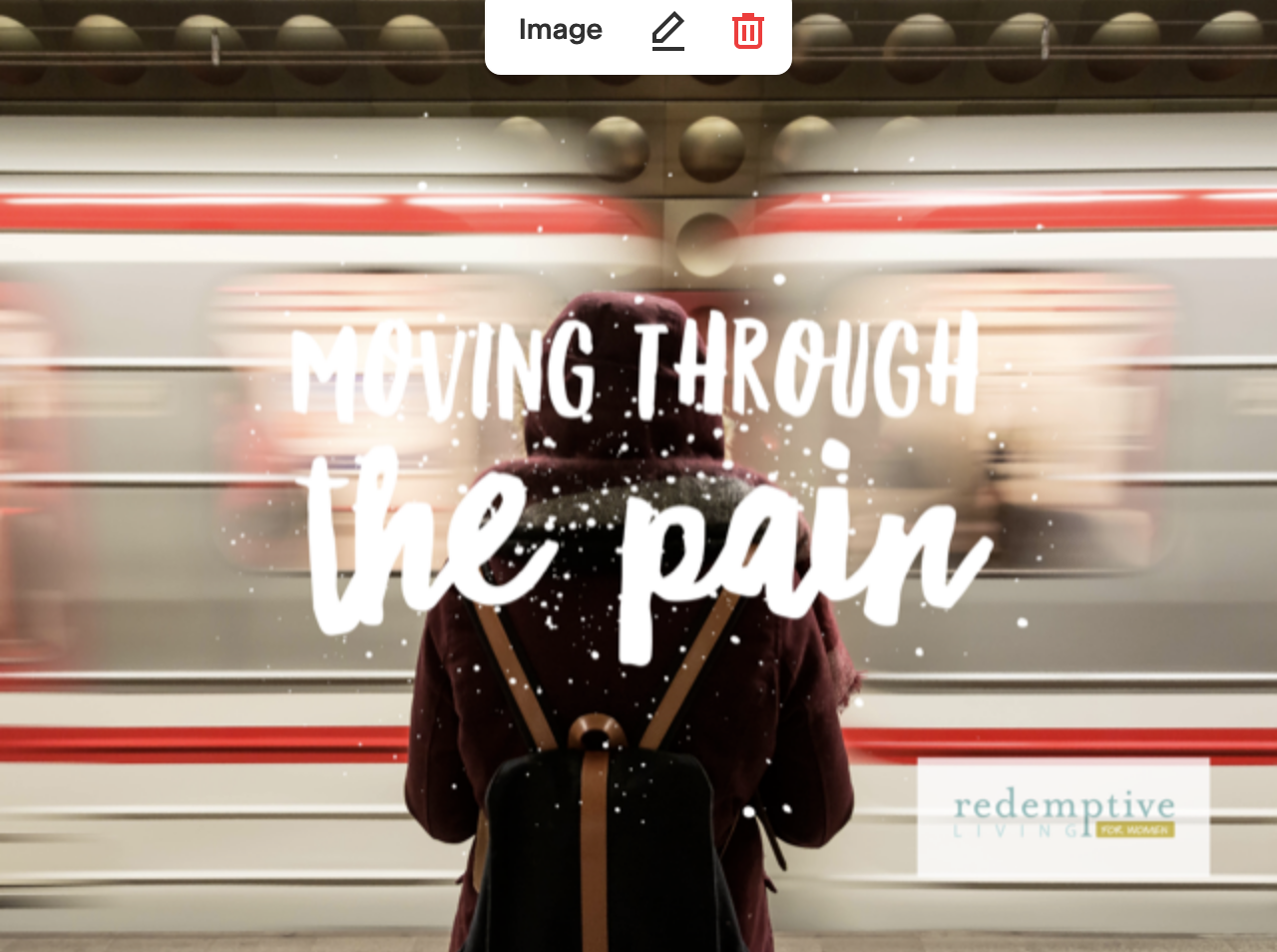 Moving through the pain