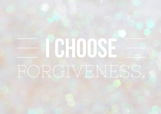 On where I'm at with forgiveness...