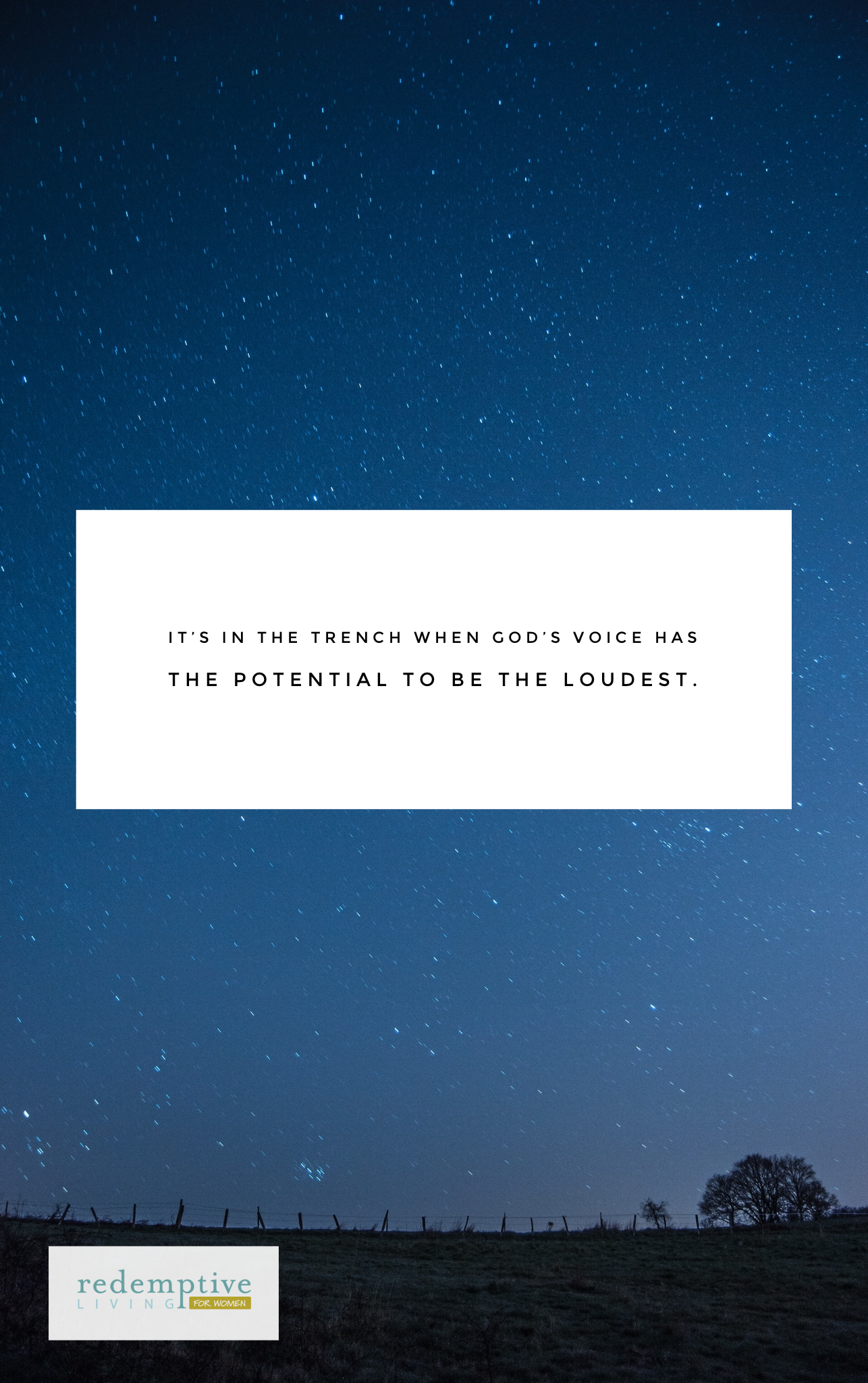 Taking Advantage of the Trench Experience