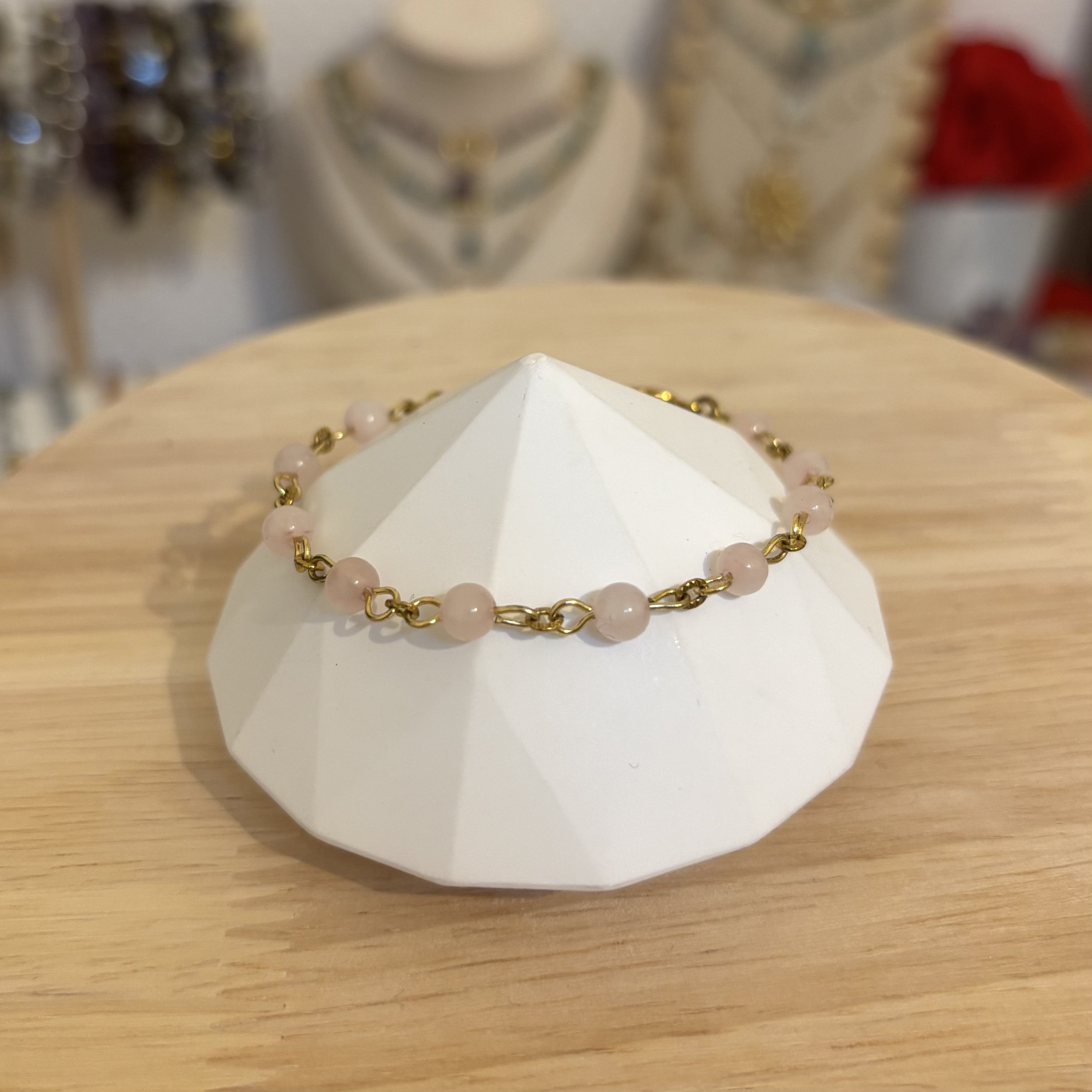 Bracelet - Quartz rose