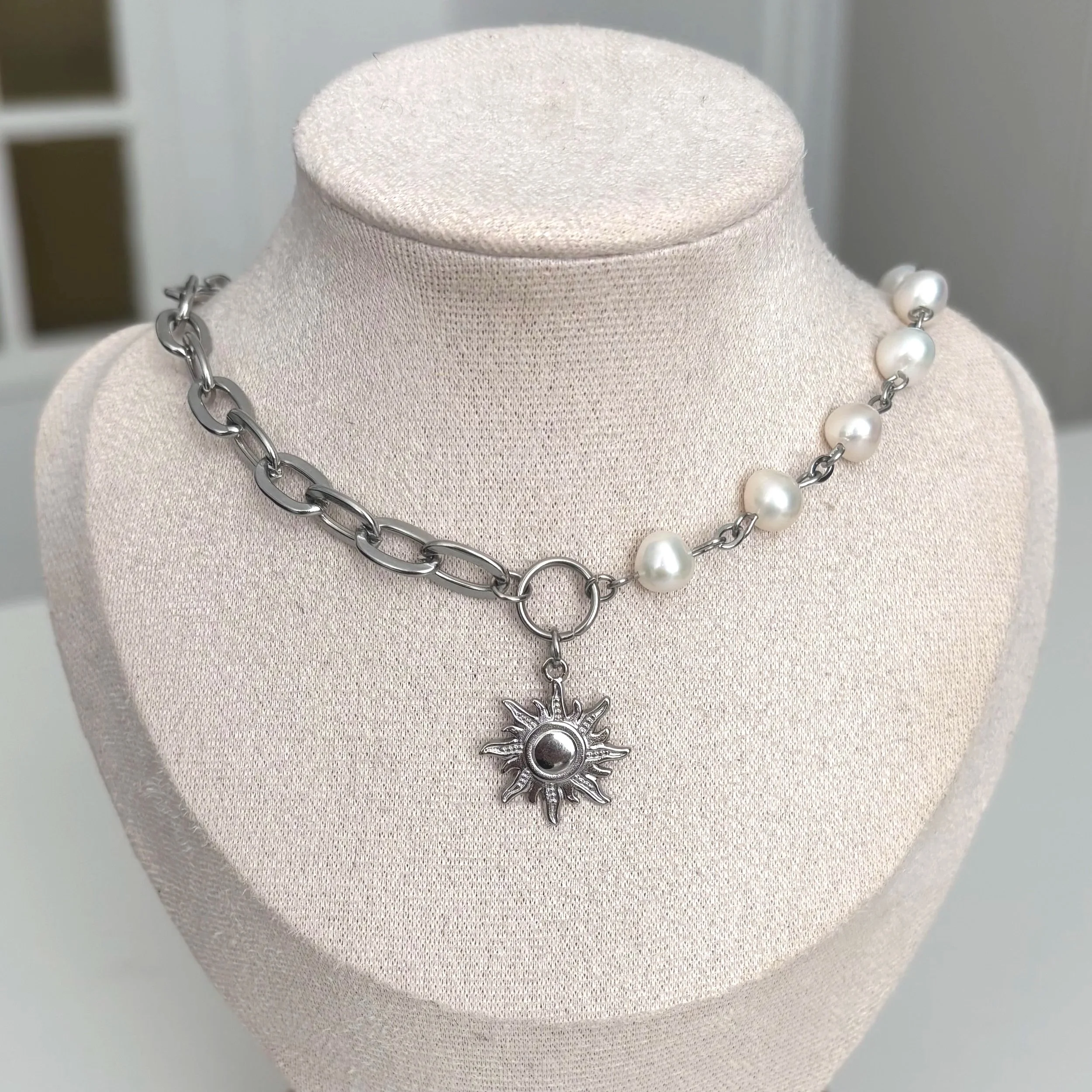 Collier Maé - Perles d'eau douce