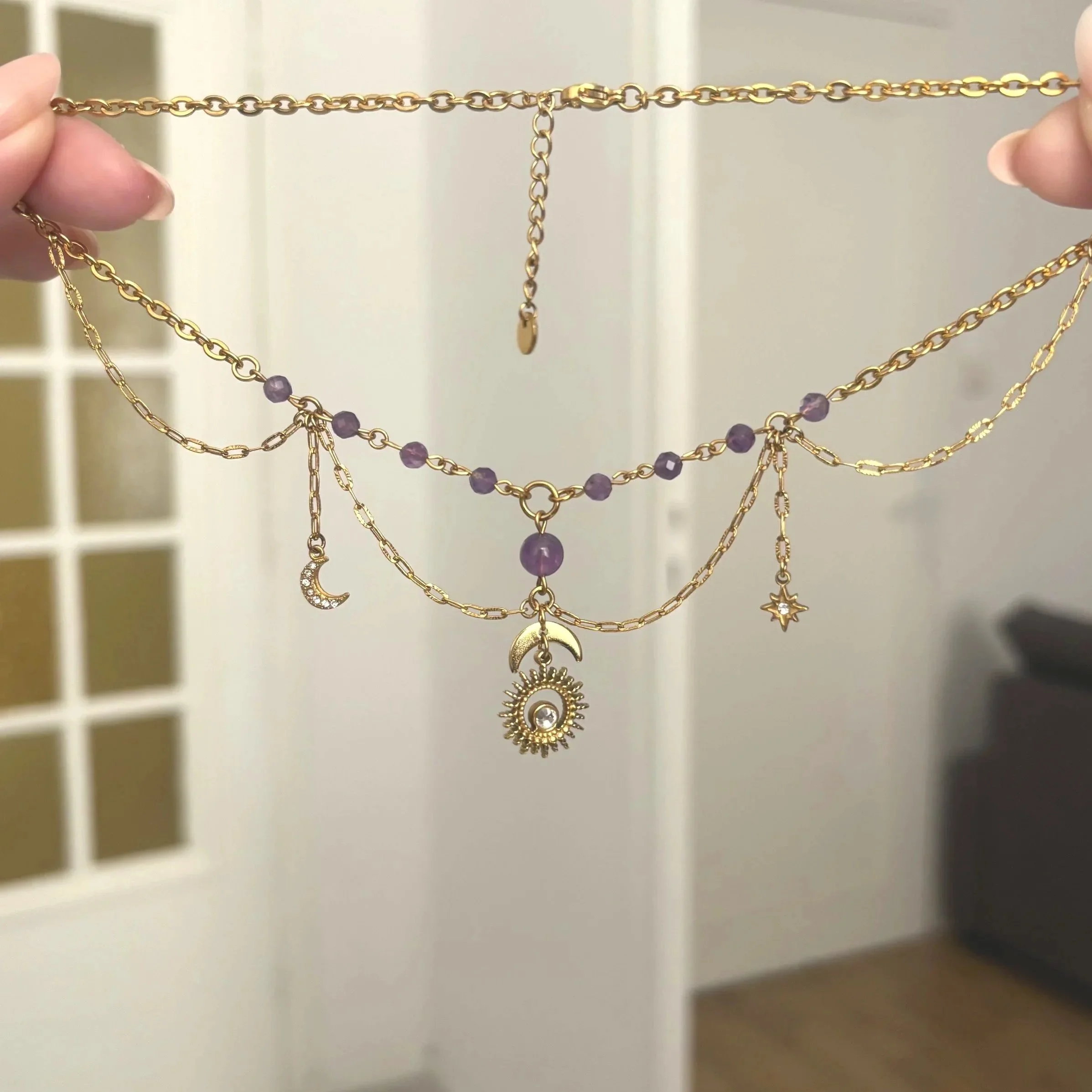 Collier Fairy Améthyste