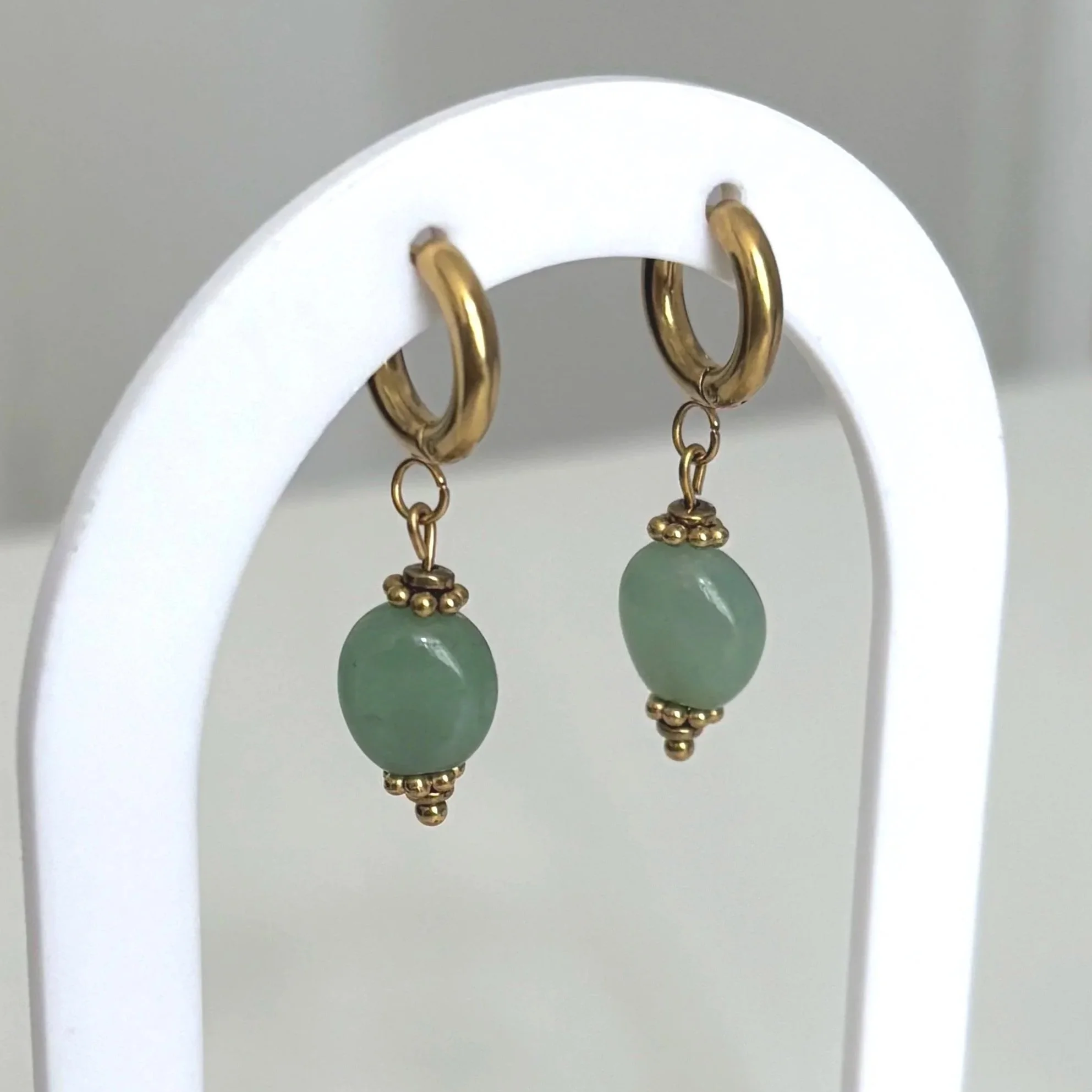 Boucles d'oreilles - Aventurine