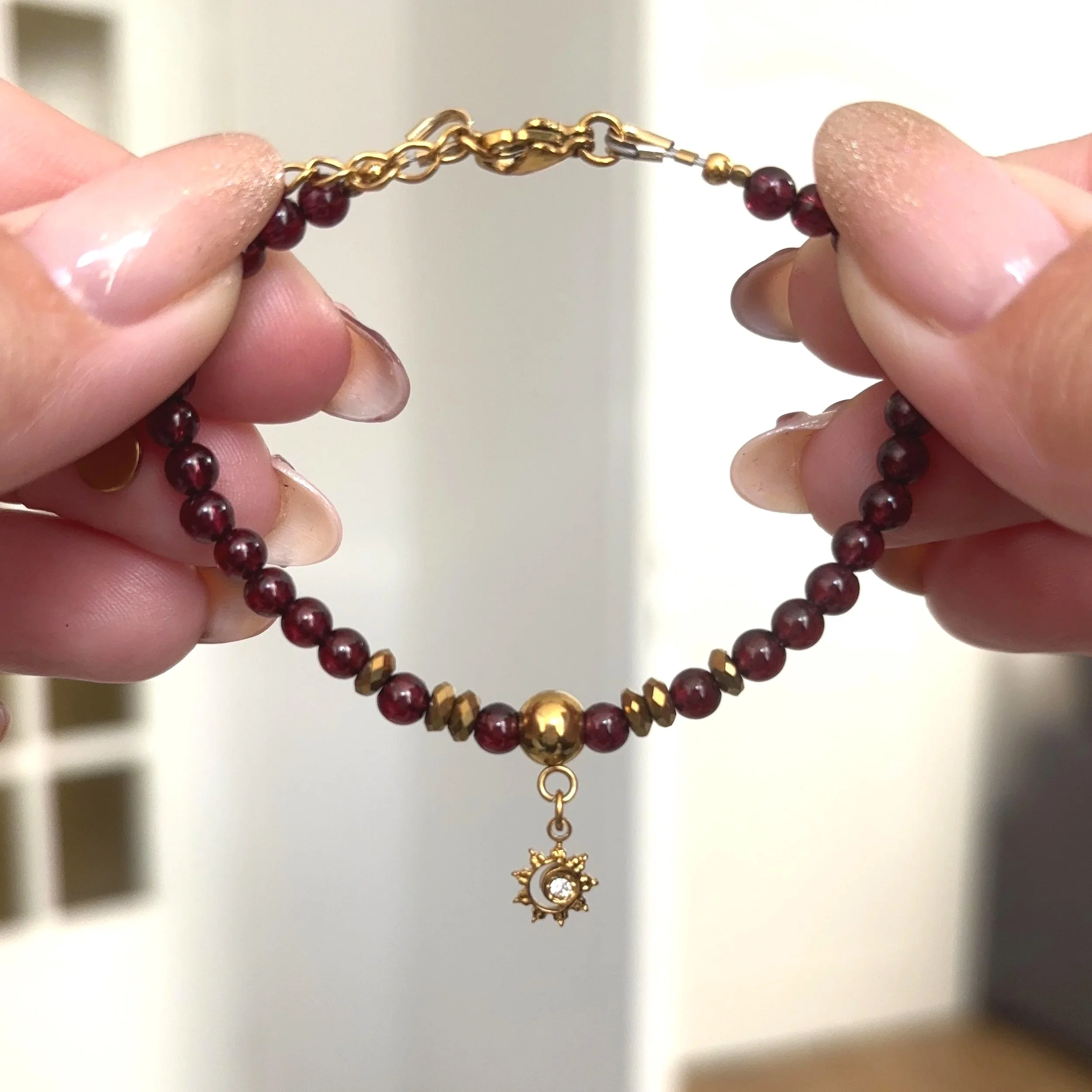 Bracelet Grenat