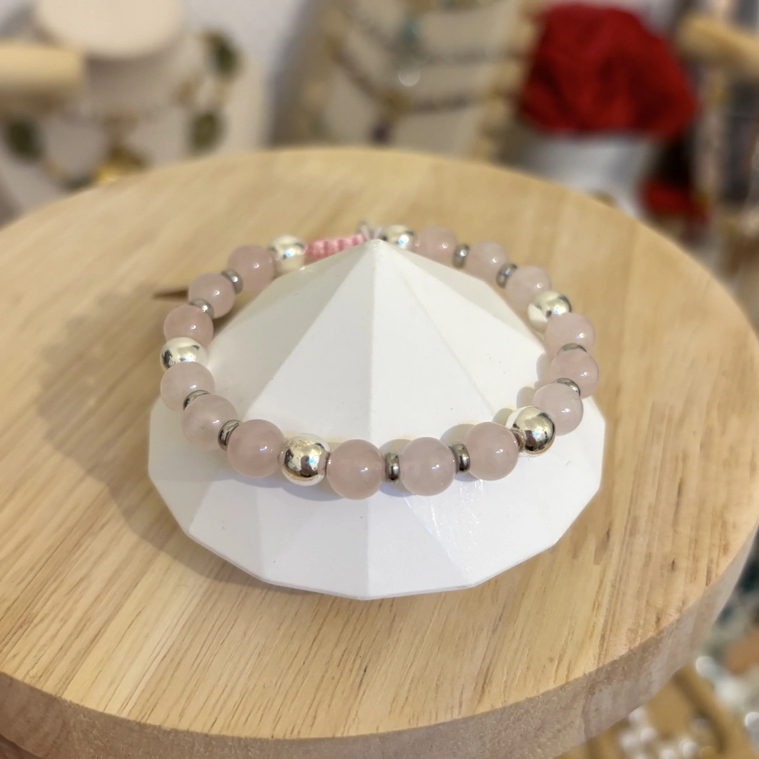 Bracelet - Quartz rose