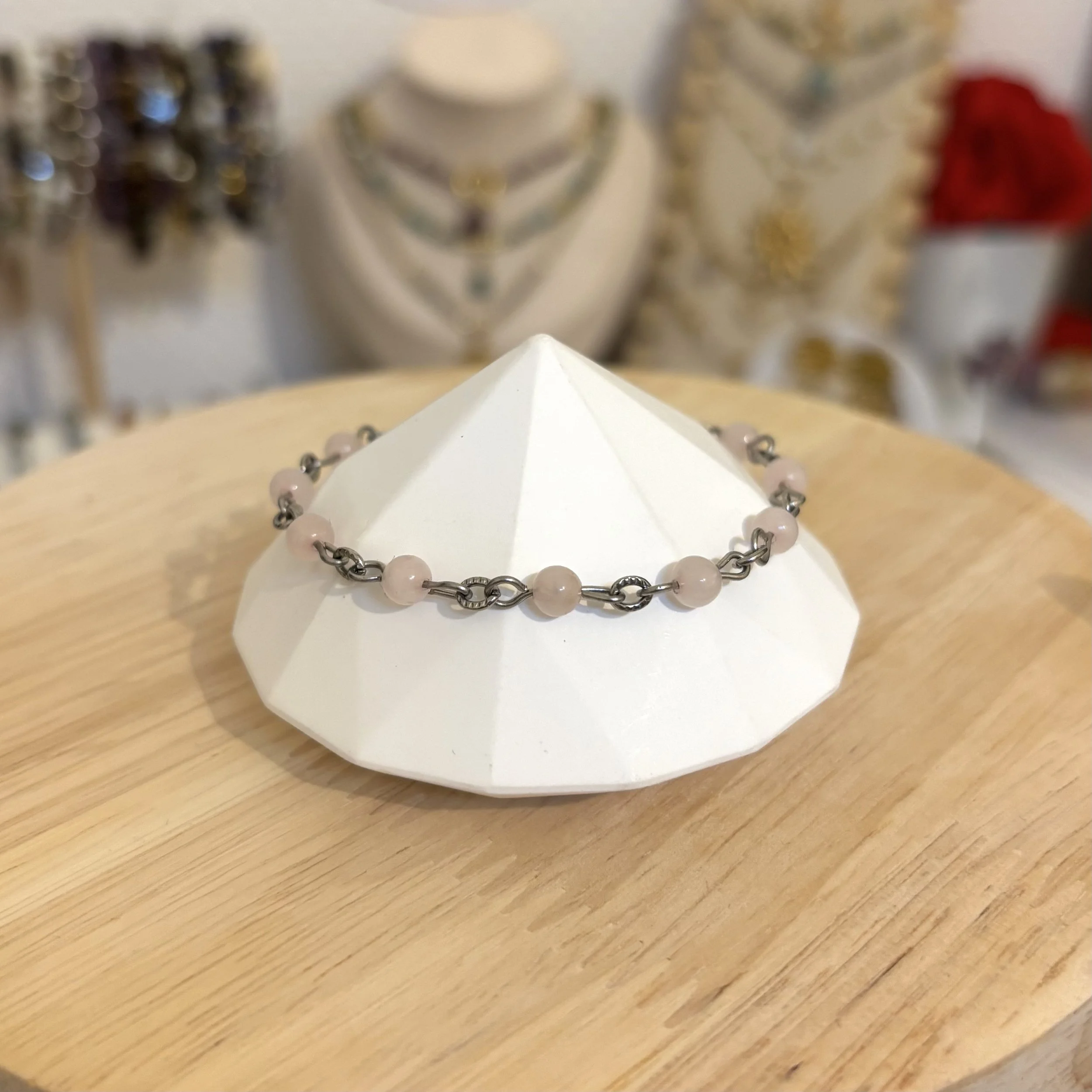 Bracelet - Quartz rose