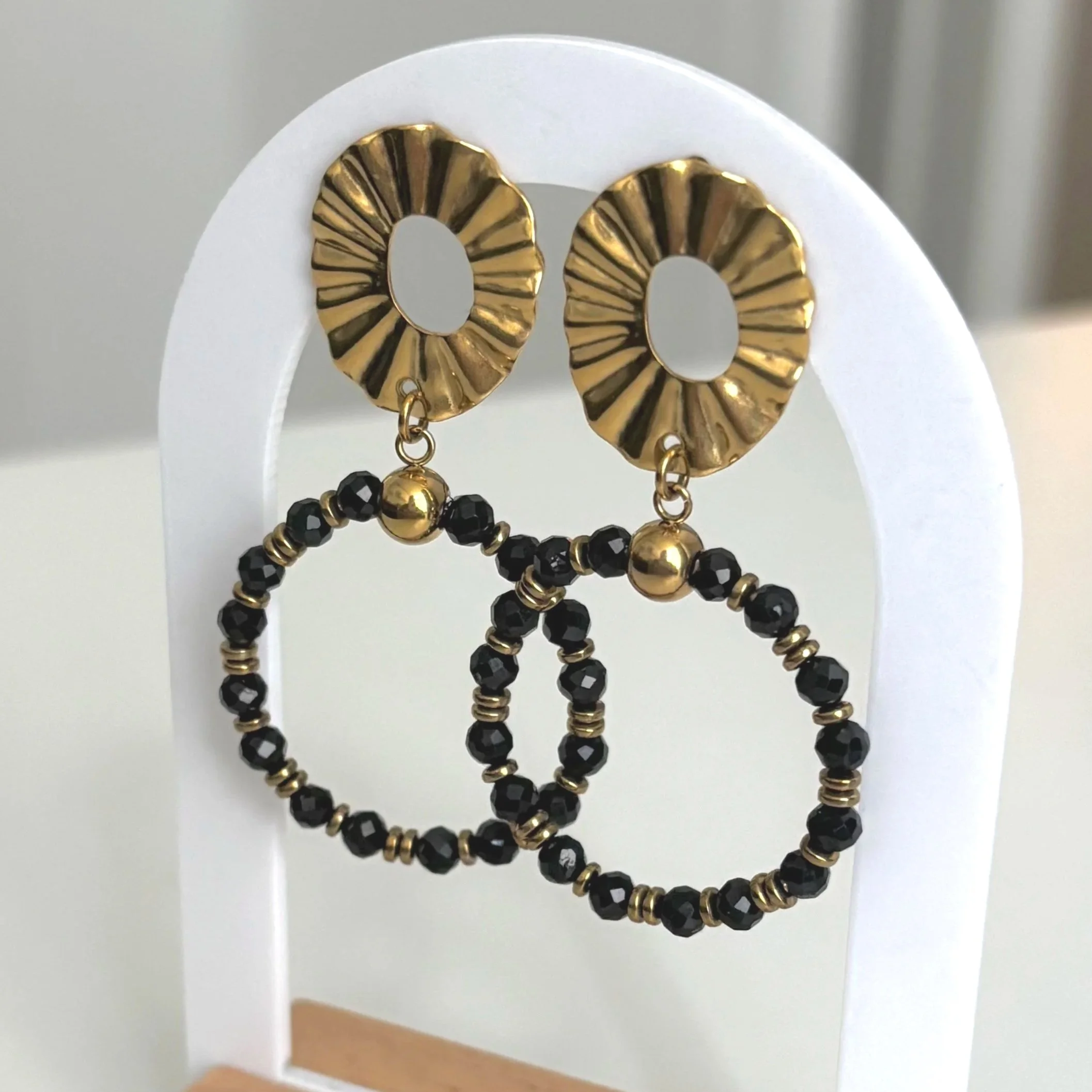 Boucles d'oreilles - Tourmaline