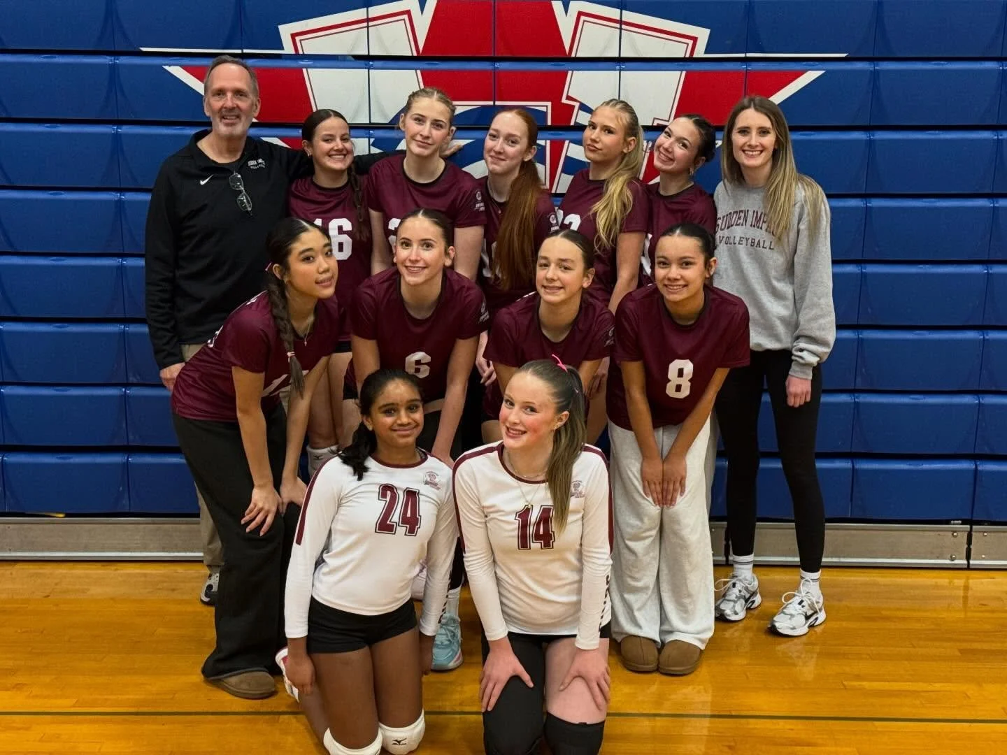 14-Hurricane wrapped up the weekend with a 5th place finish in the 16s division at the NW Jrs Presidents Day Tournament 👏