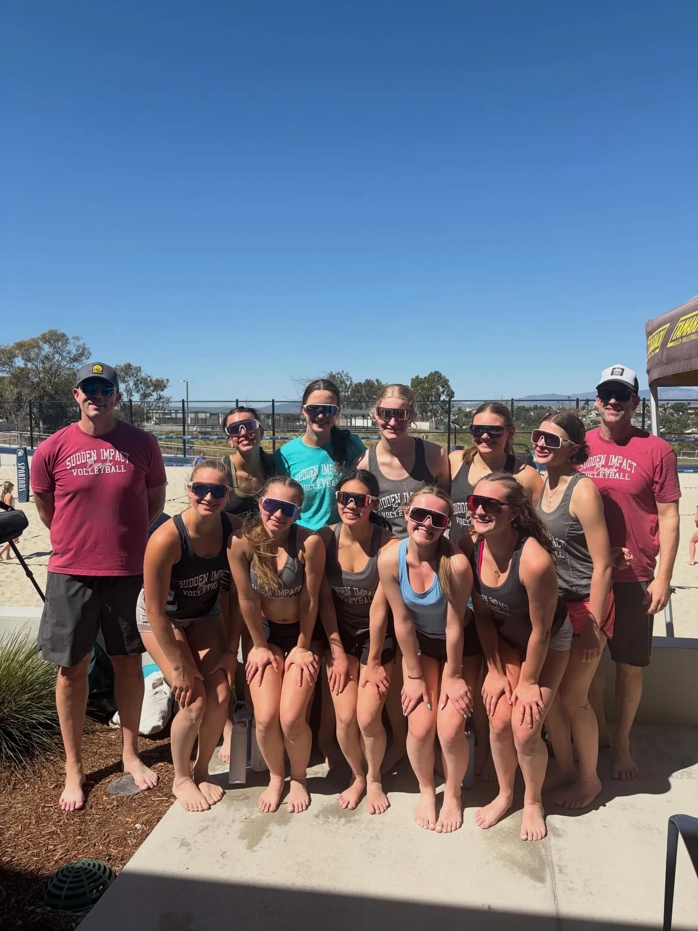 Open squad swept their last matches of the tournament&hellip;In 90 degrees 🥵 Go Impact