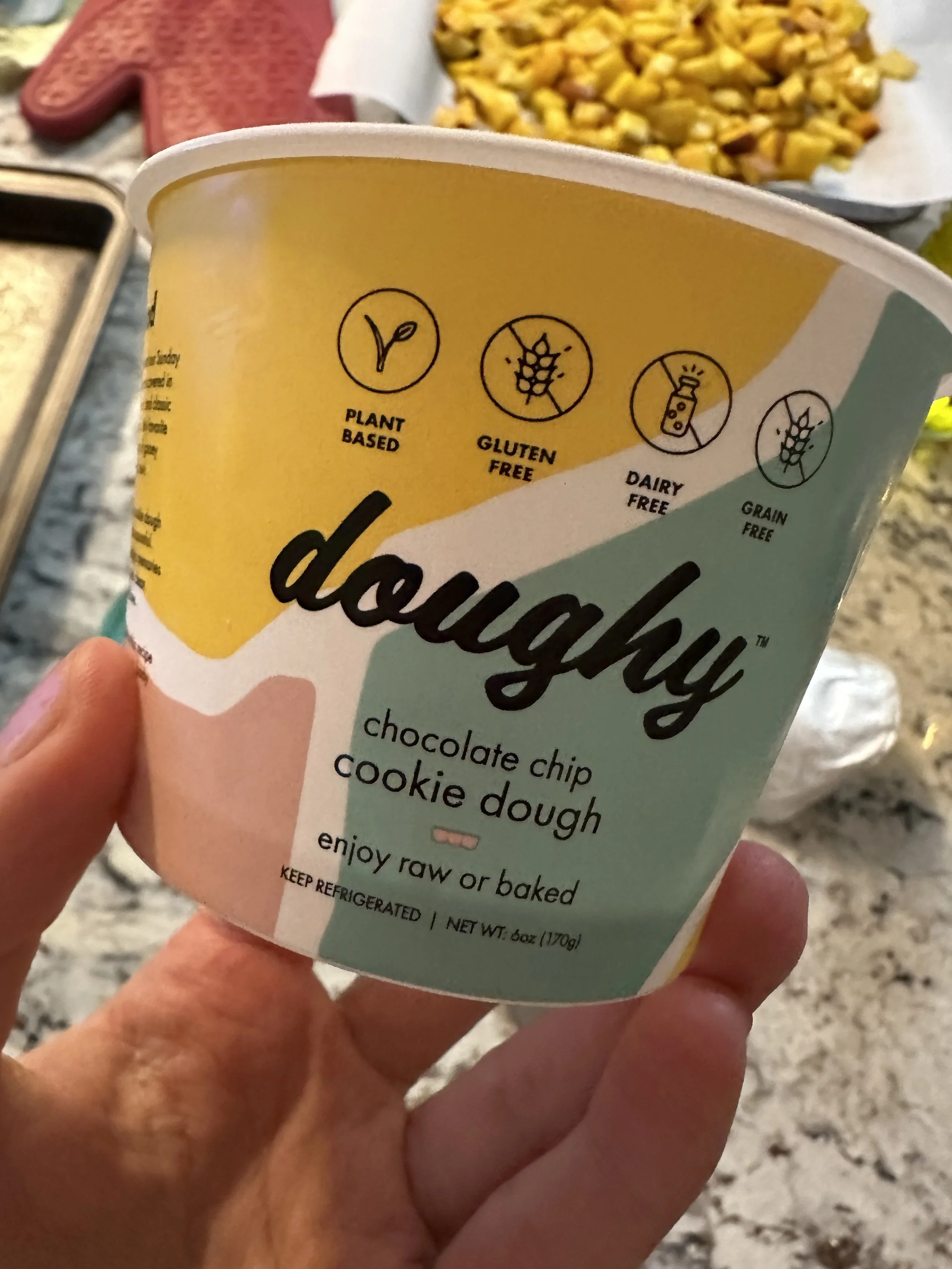 I found a clean cookie dough! 