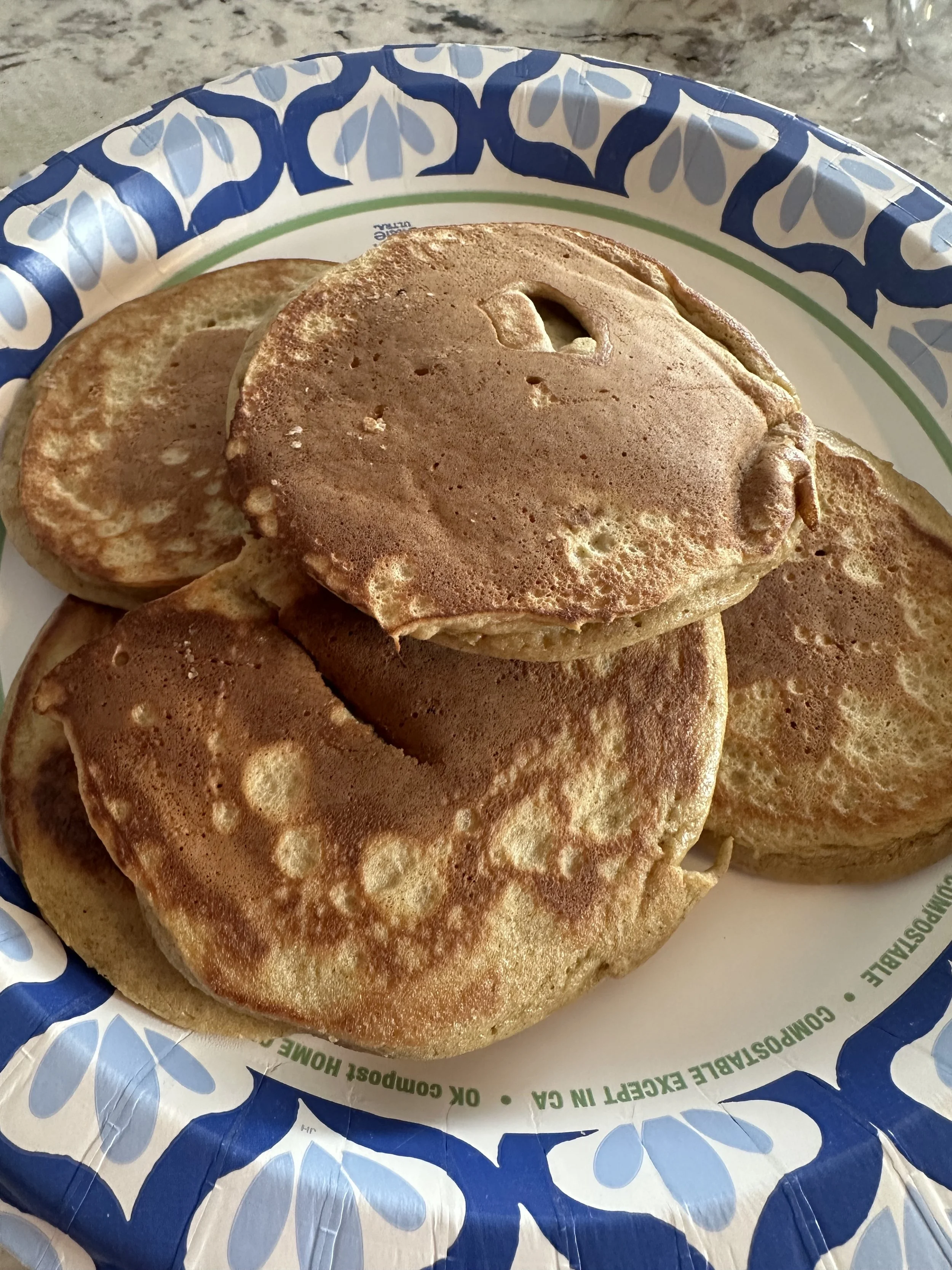 Homemade pancake recipe