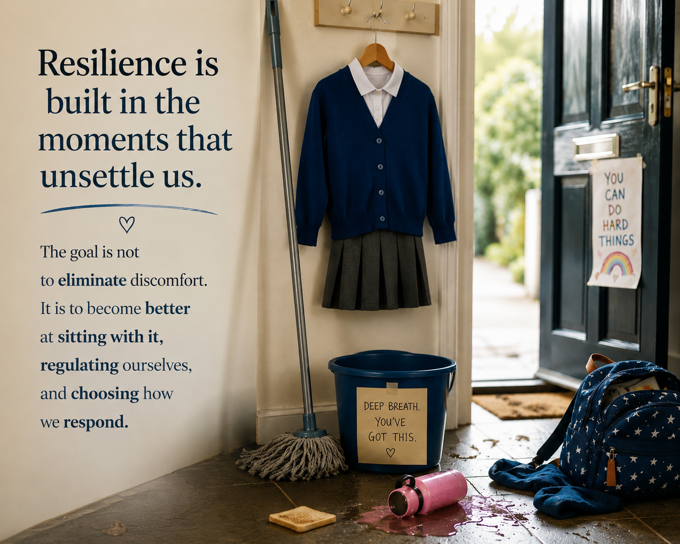 Uniforms, Meltdowns and a Very Badly Timed Sickness: Building Resilience, One Step at a Time