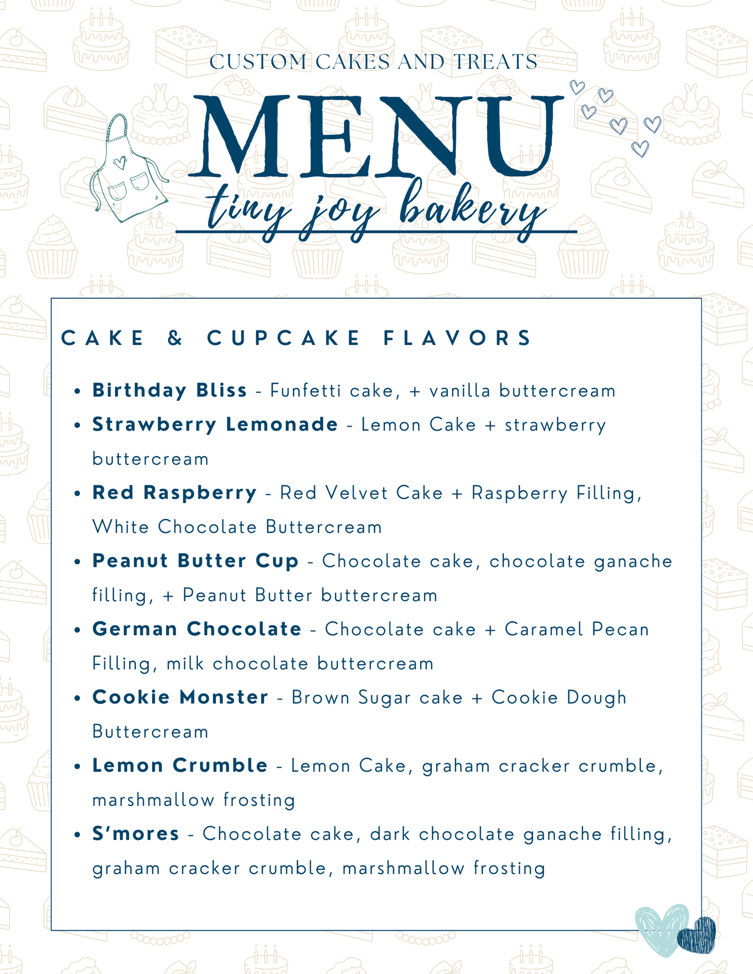 Order Here — Tiny Joy Bakery