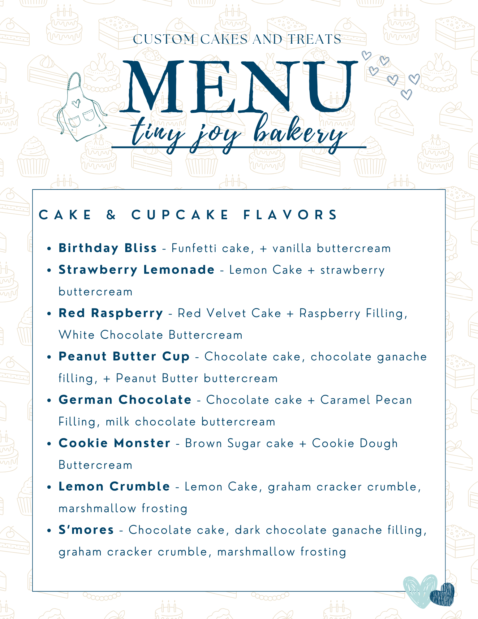Order Here — Tiny Joy Bakery