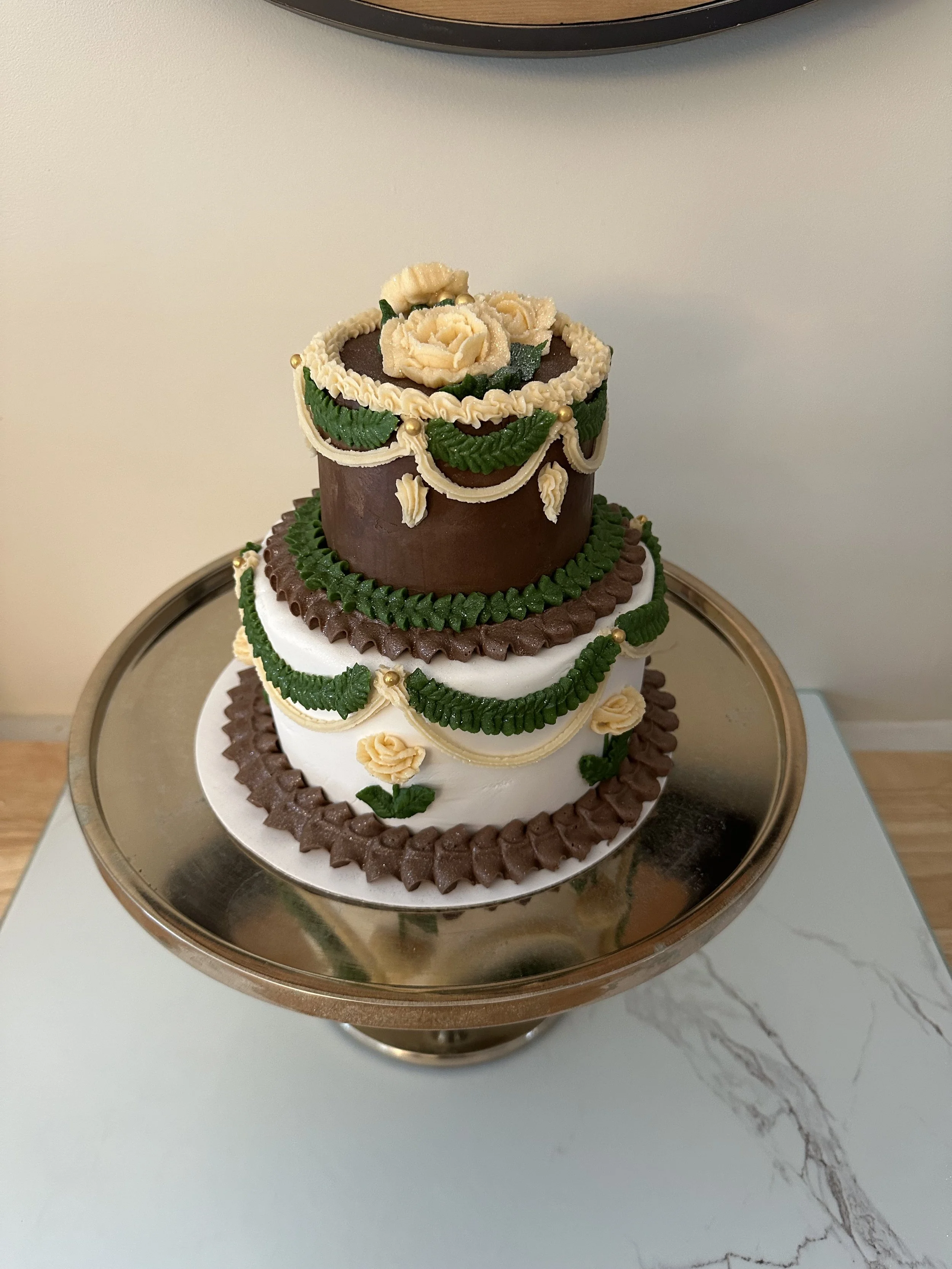Custom Tiered Cake