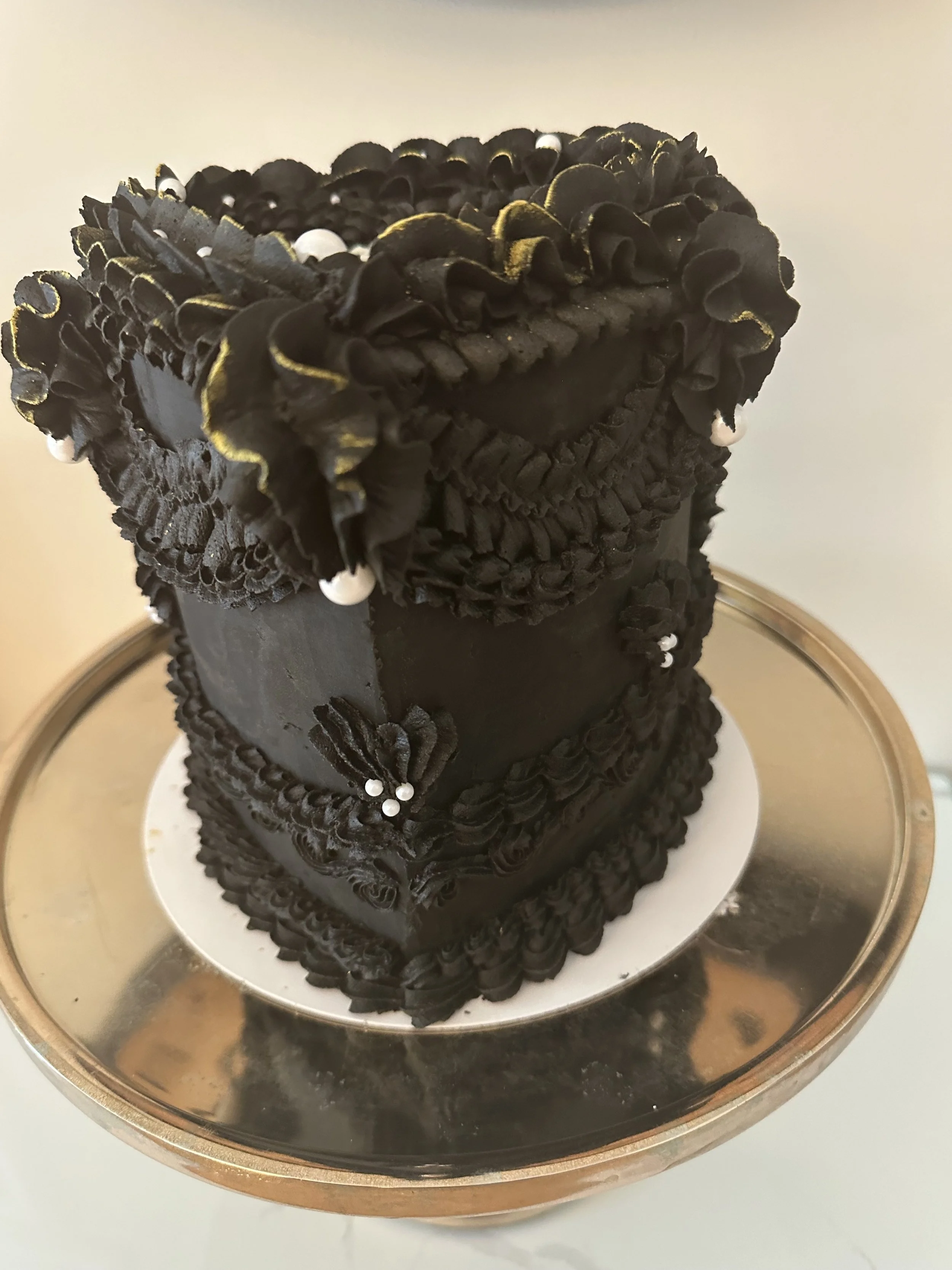 6" Custom Heart Cake