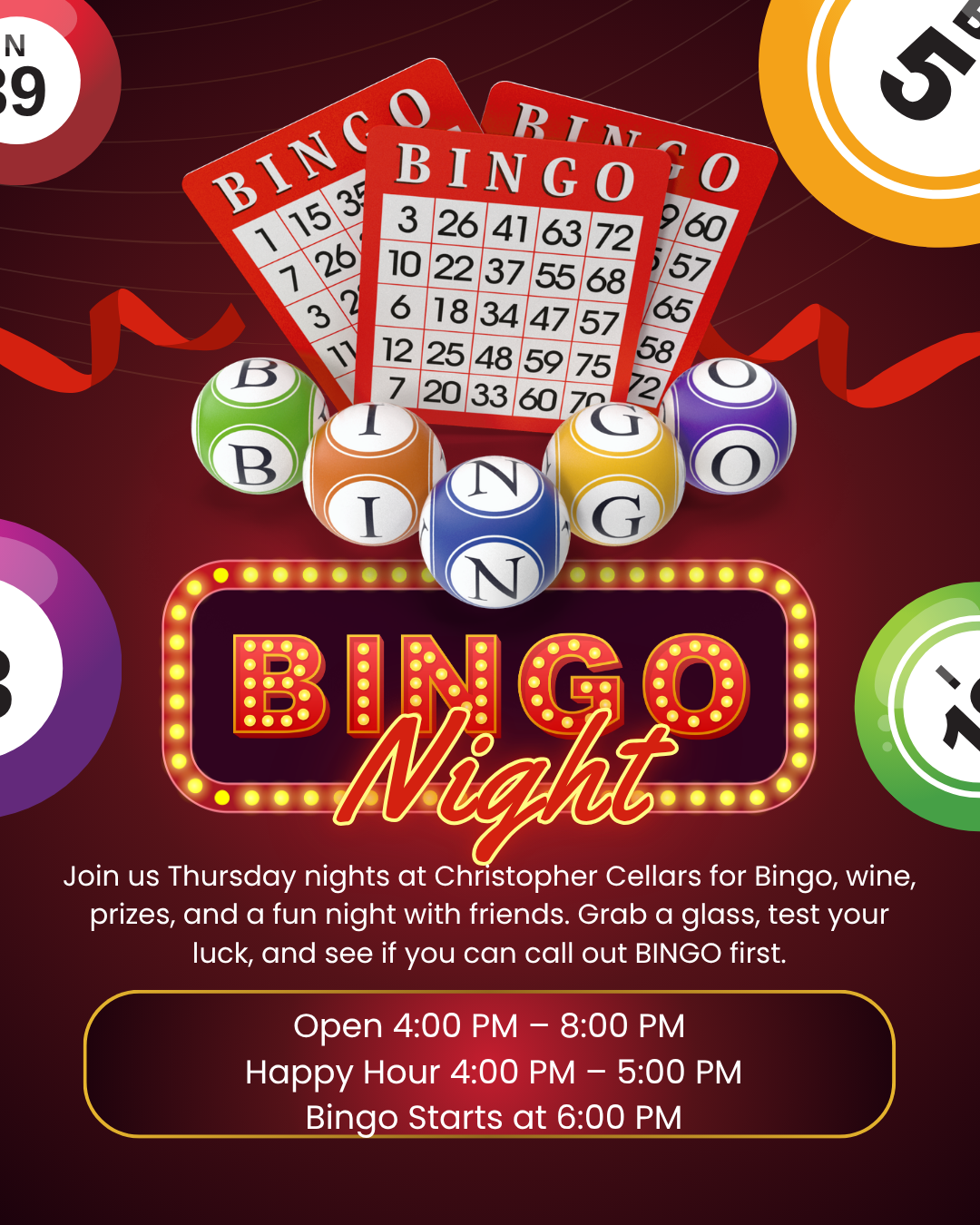 THURSDAY NIGHT BINGO