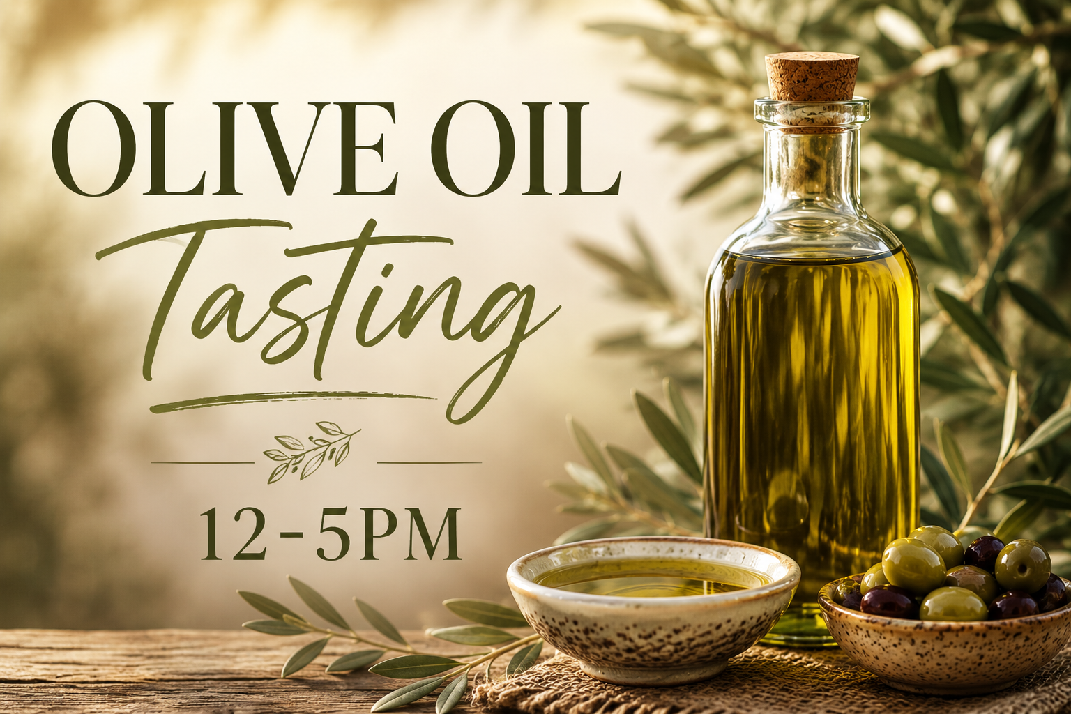 Olive Oil Tasting
