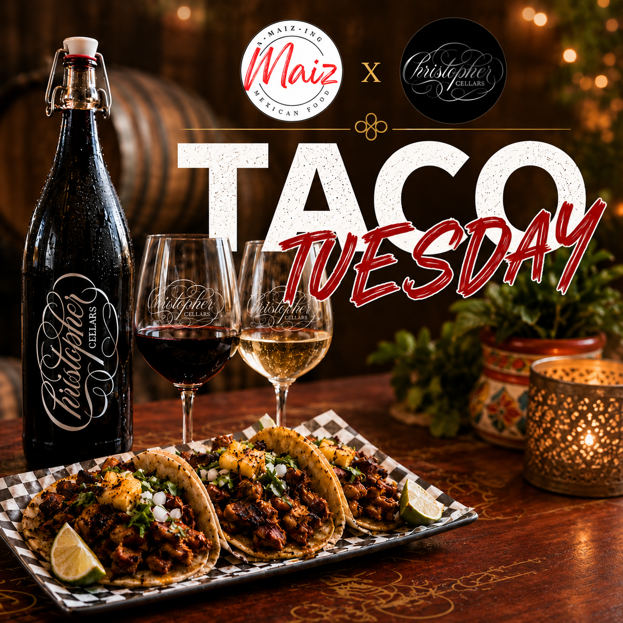 Taco + Wine Tuesday