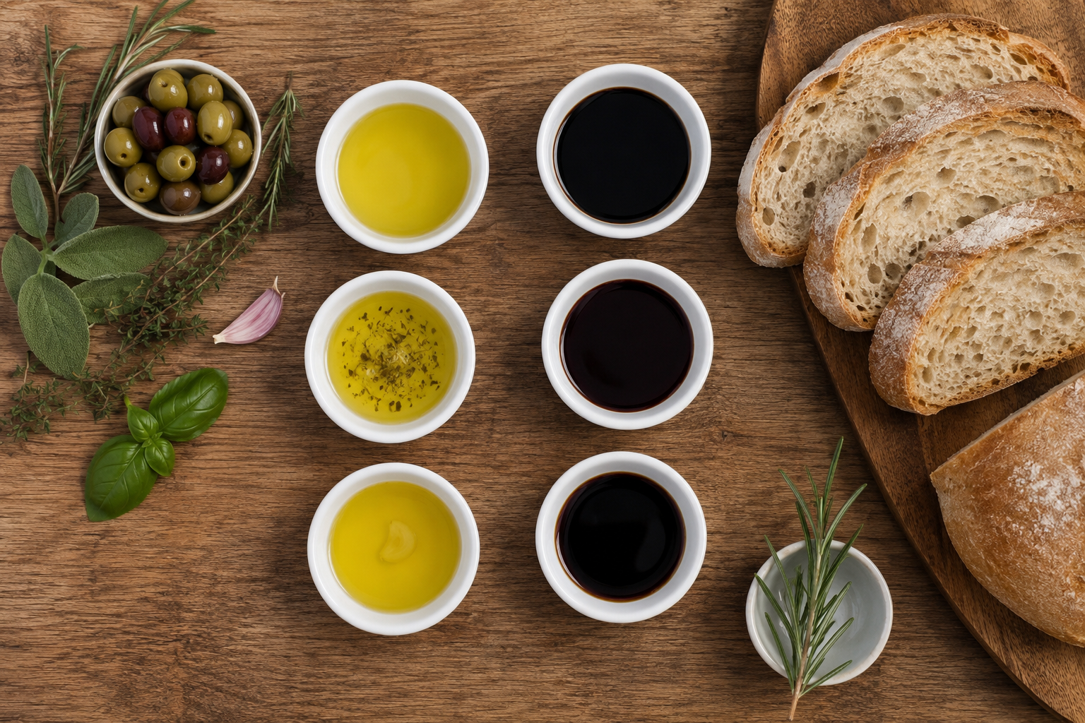 Olive Oil, Balsamic & Artisan Bread Pop-Up