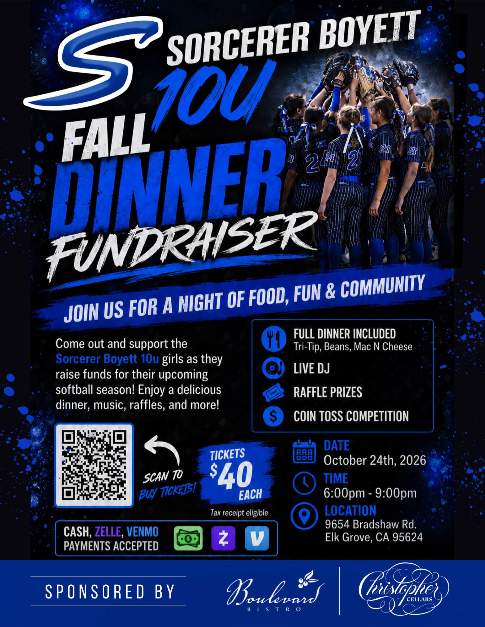 Socerer Boyett 10U Fundraiser 