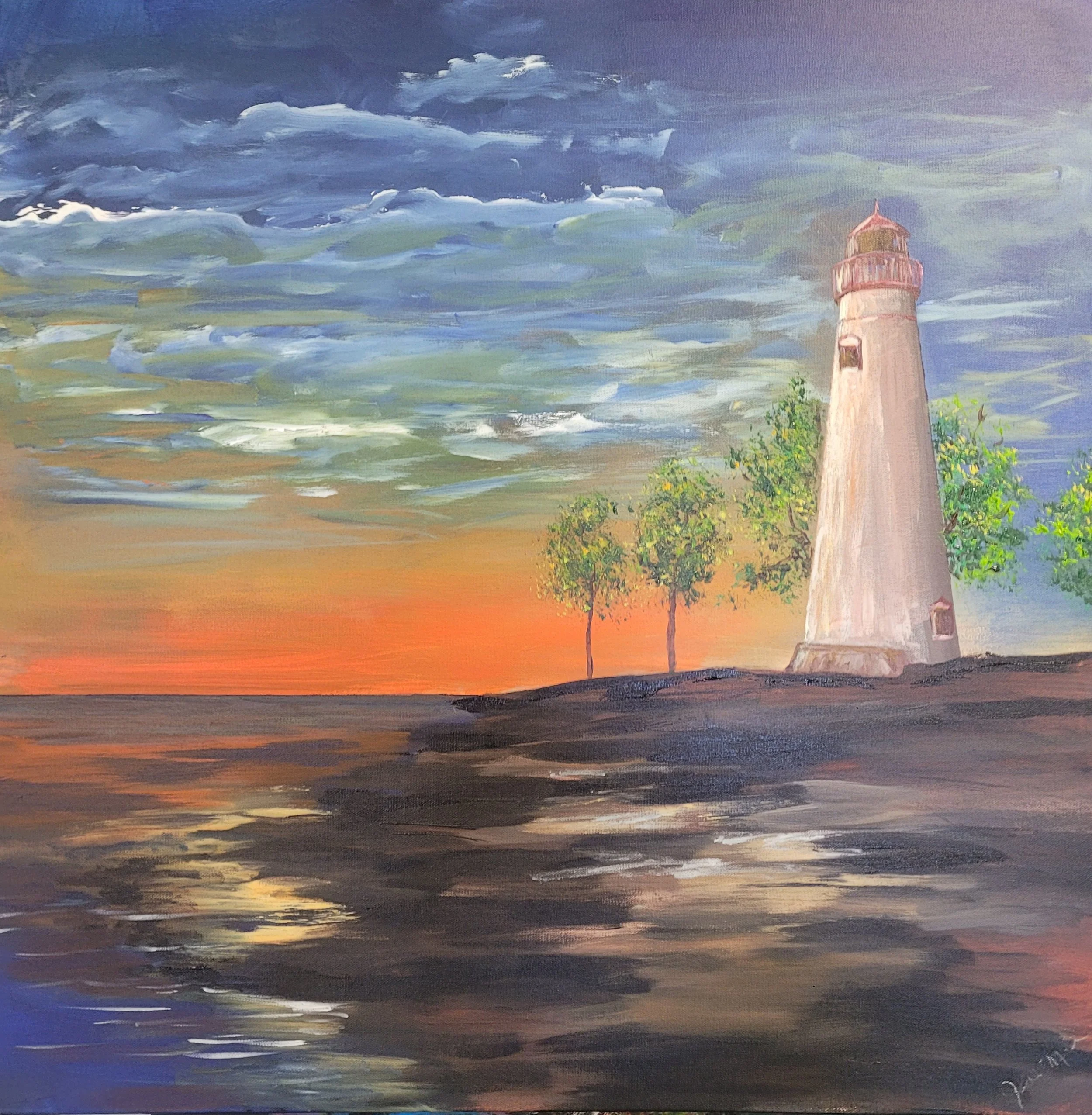 Last Light at Marblehead