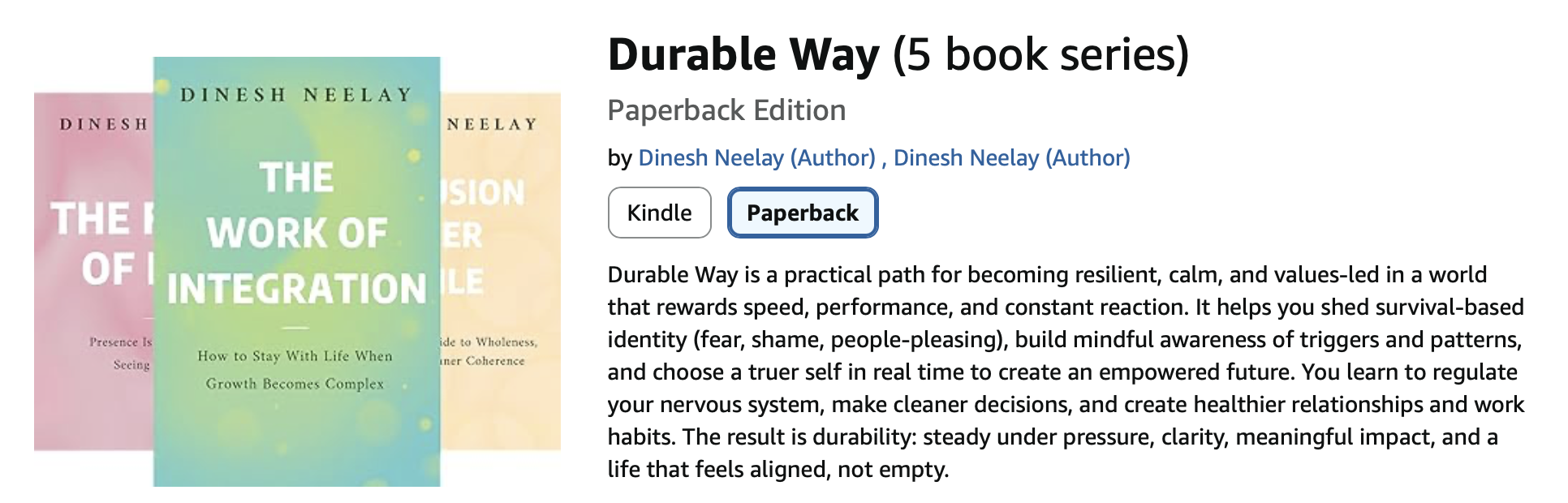 Durable Way Series