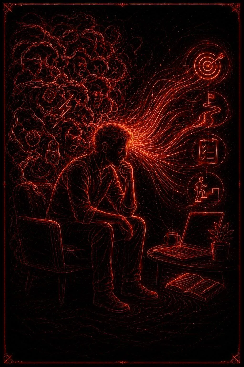 The Energy Stuck in Fight or Flight