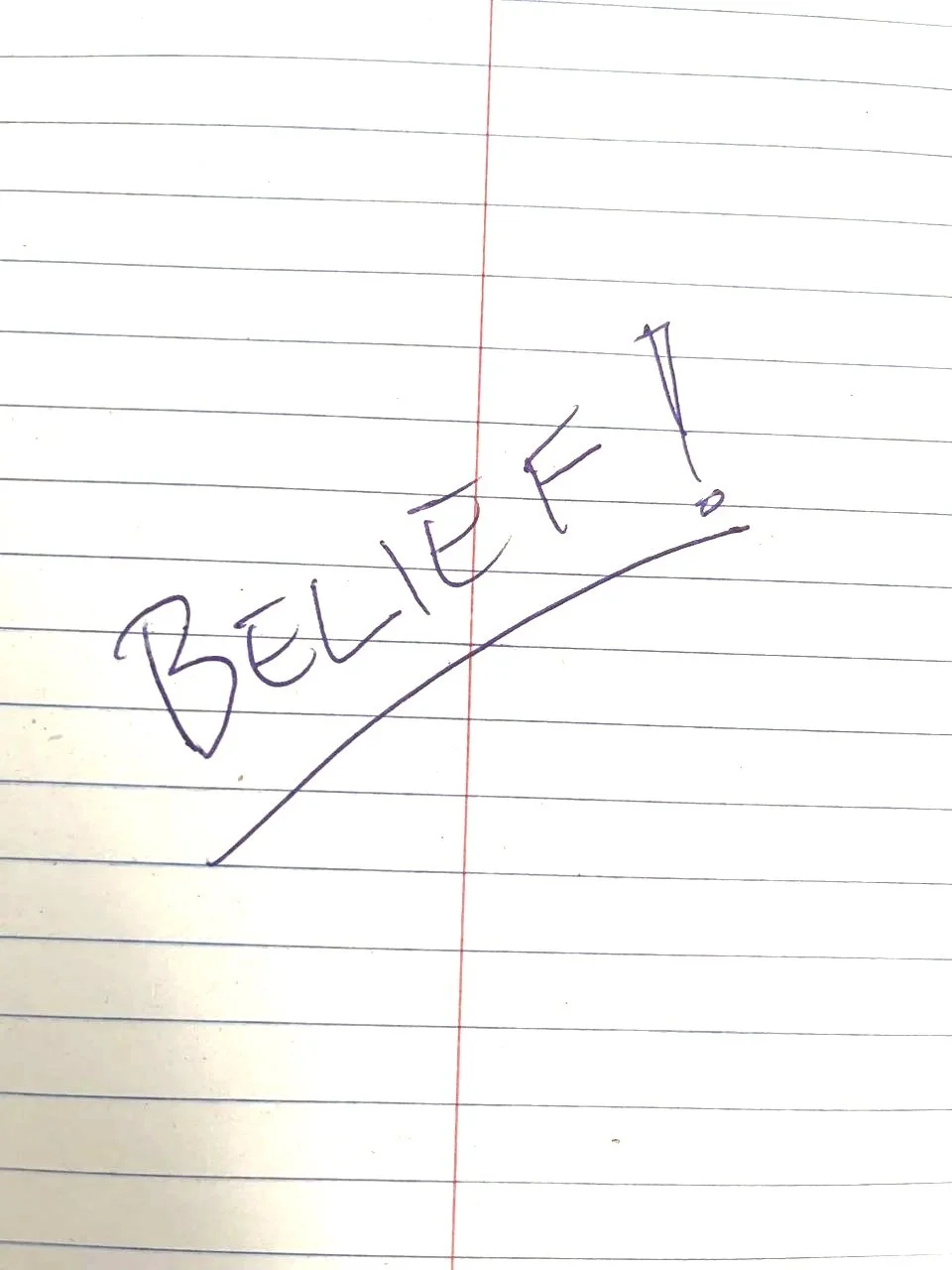 Beliefs You Lead With