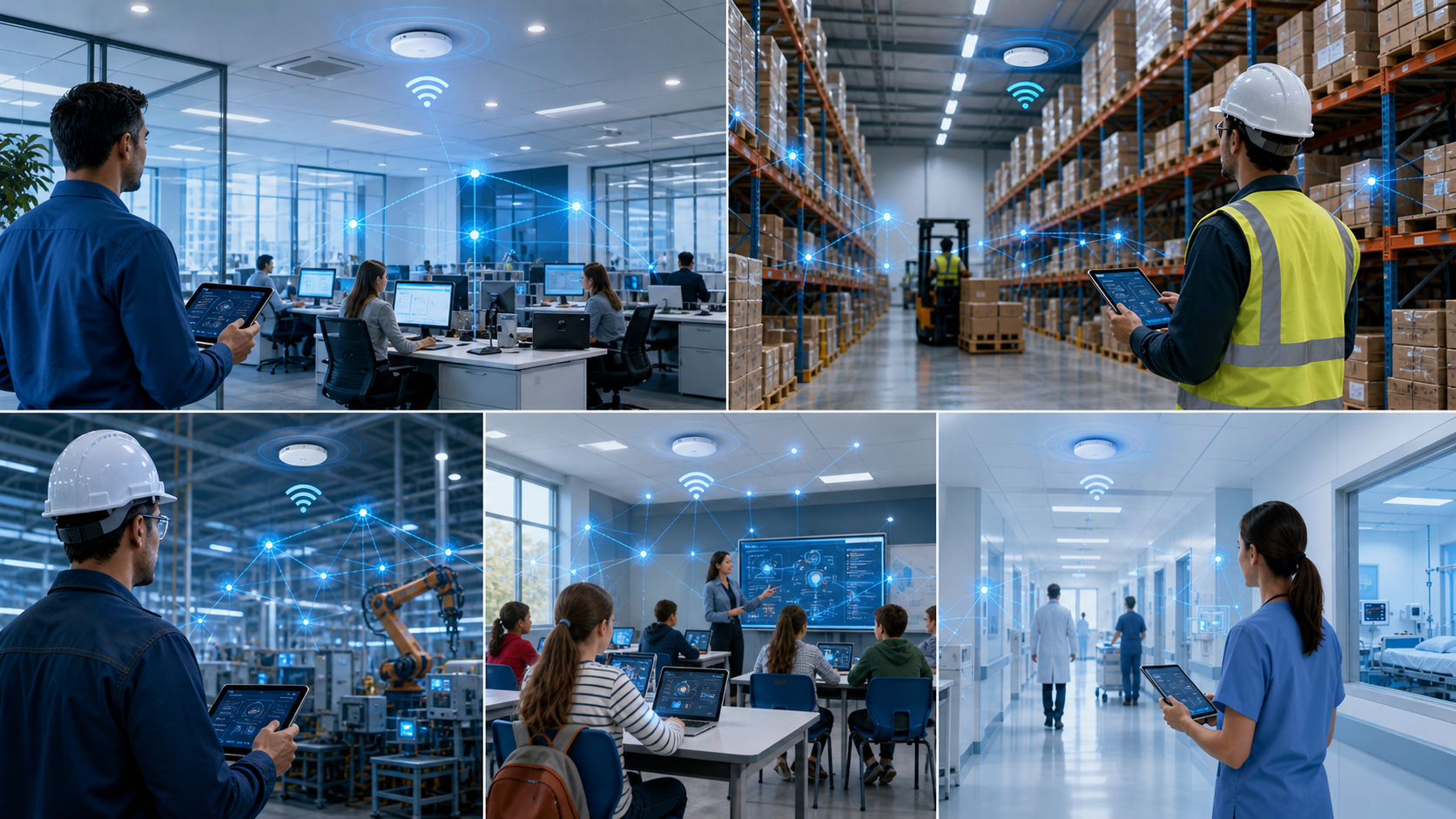 Wlanservices Apoyamos su red Wi-Fi en cualquier entorno empresarial