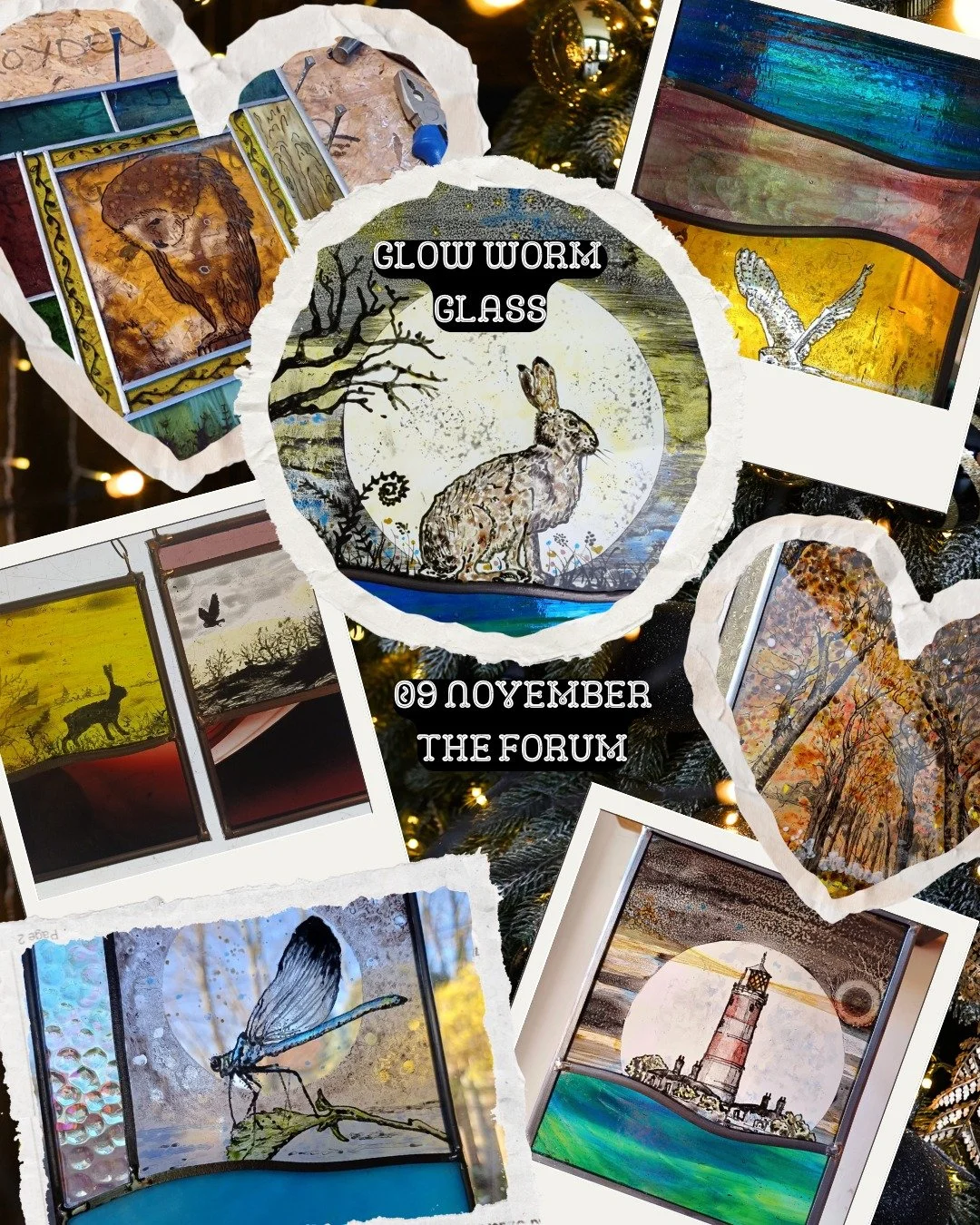 🕊️ Vendor Spotlight: @glowwormglassnessa 

We&rsquo;re delighted to welcome Glow Worm Glass back to a Fine City Events market! Based in South Norfolk, Nessa creates truly unique kiln-fired glass artworks using traditional stained-glass techniques, l