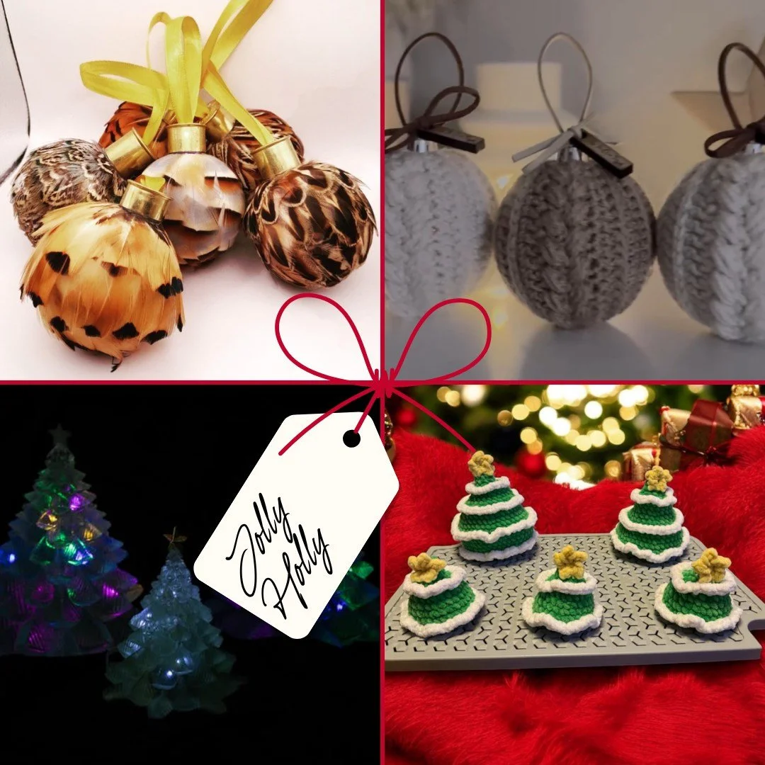 🎄 Calling All Christmas Shoppers &amp; Handmade Lovers!
The countdown is on for the Jolly Holly Workshops &amp; Fair at The Forum, Norwich.
If you love handmade gifts, artisan quality, and discovering something truly special, this event will be your