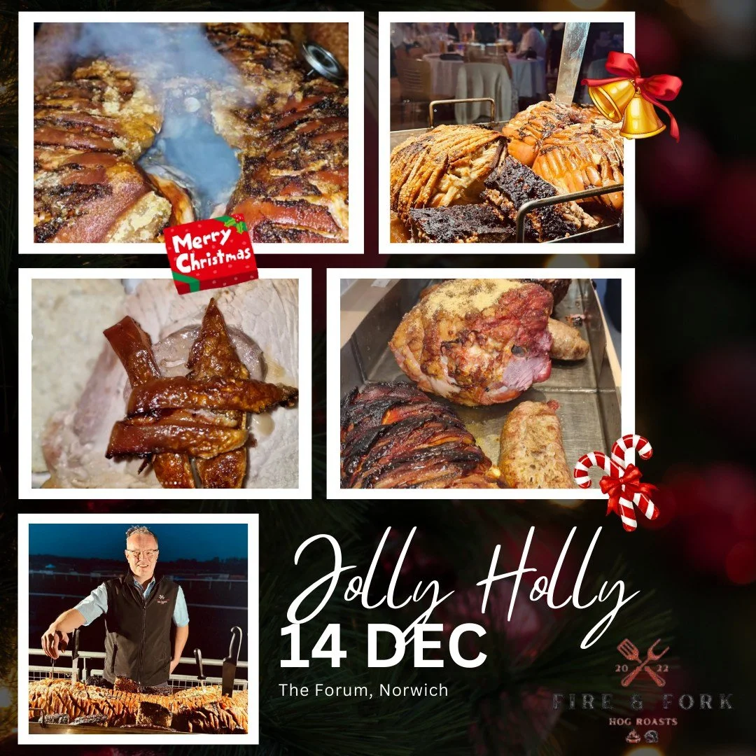 🔥 Food Spotlight: Fire and Fork Hog Roast 🔥

Get ready to follow the delicious scent outside The Forum this Sunday&hellip; because @fire_and_fork  is back, serving up a festive feast at our Jolly Holly Workshops &amp; Fair!

Known for their mouthwa