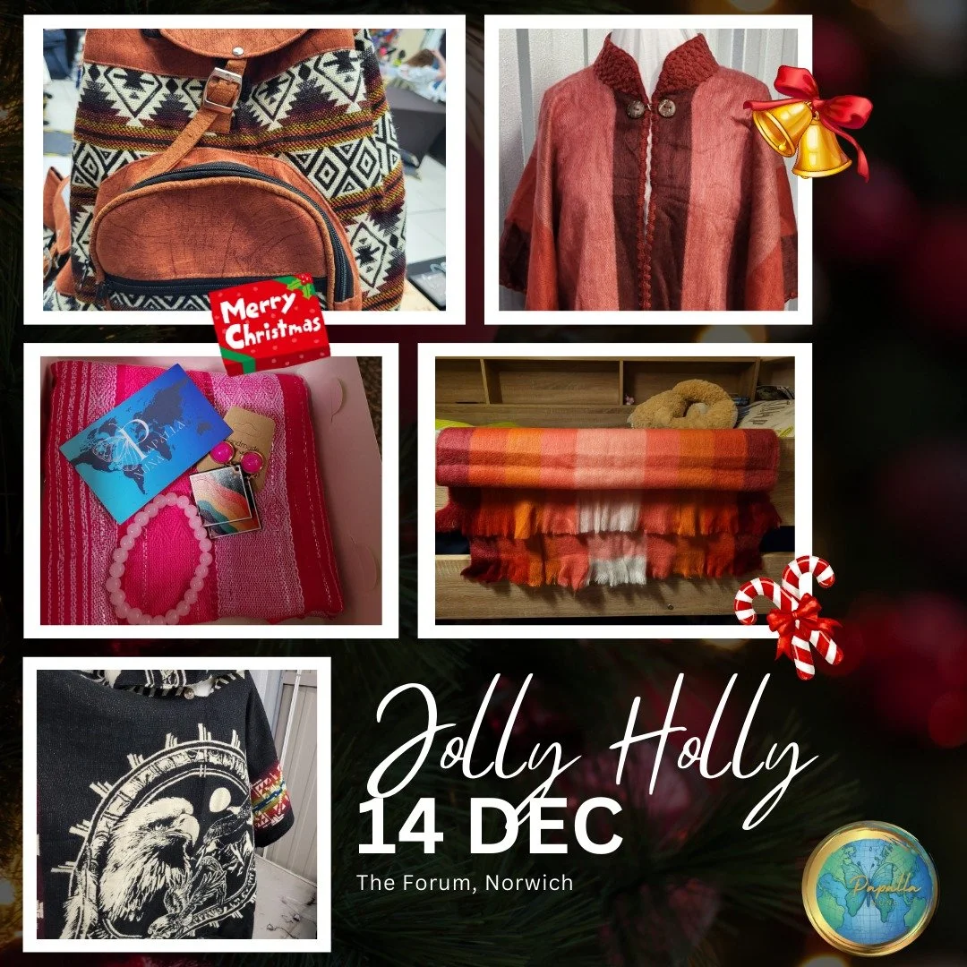 ✨ Vendor Spotlight: Papalla Nuna ✨

This Sunday marks a special, and bittersweet, moment as Papalla Nuna joins the Jolly Holly Workshops &amp; Fair for their final sale before business closure.

If you&rsquo;ve loved their creative flair, unique acce