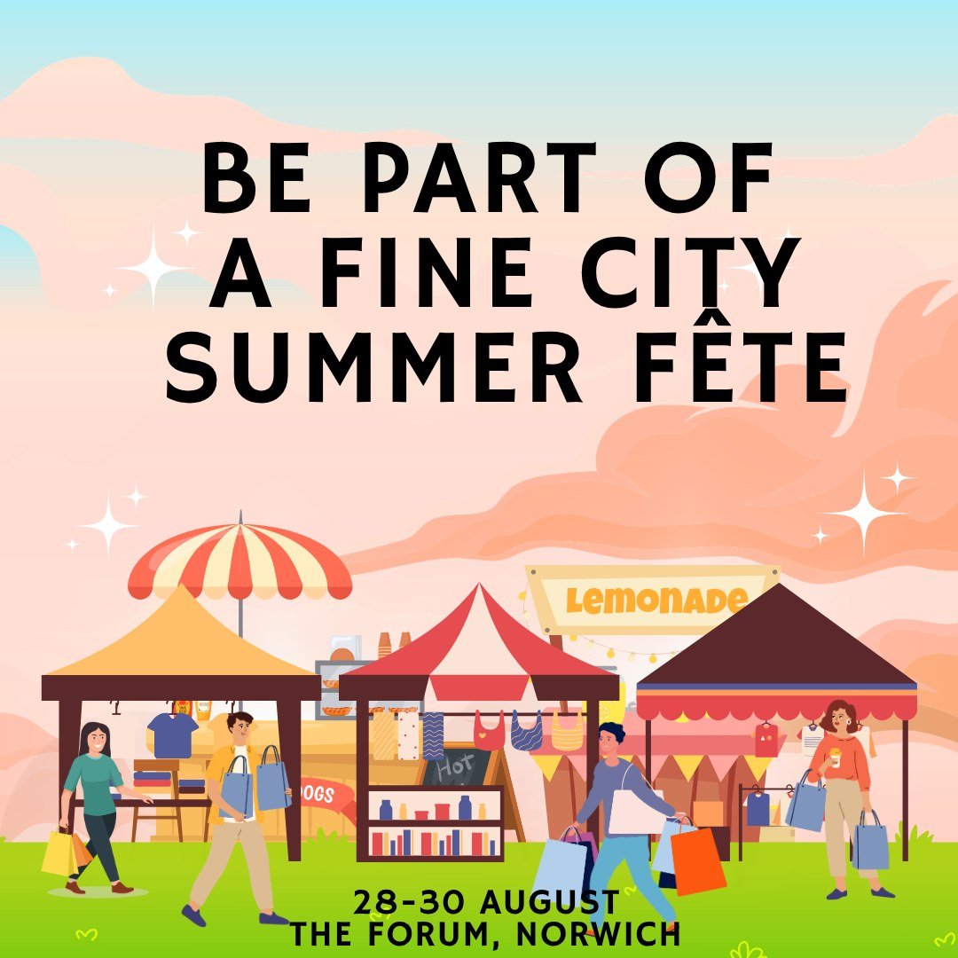 Where the city meets. 🏛️

The Forum is one of Norwich&rsquo;s big community hubs. Our Summer F&ecirc;te taps into that unique energy, bringing together locals and visitors for a three-day celebration of Norfolk talent.

If you&rsquo;re looking for a