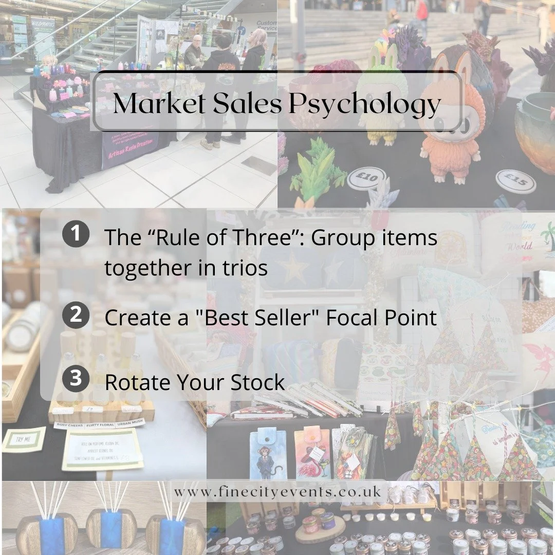 Market Psychology: Are you giving your customers too much choice, or too little? 🛍️

It sounds counterintuitive, but one of the biggest mistakes we see traders make at markets is putting every single item they own out on the table at once. Or, on th