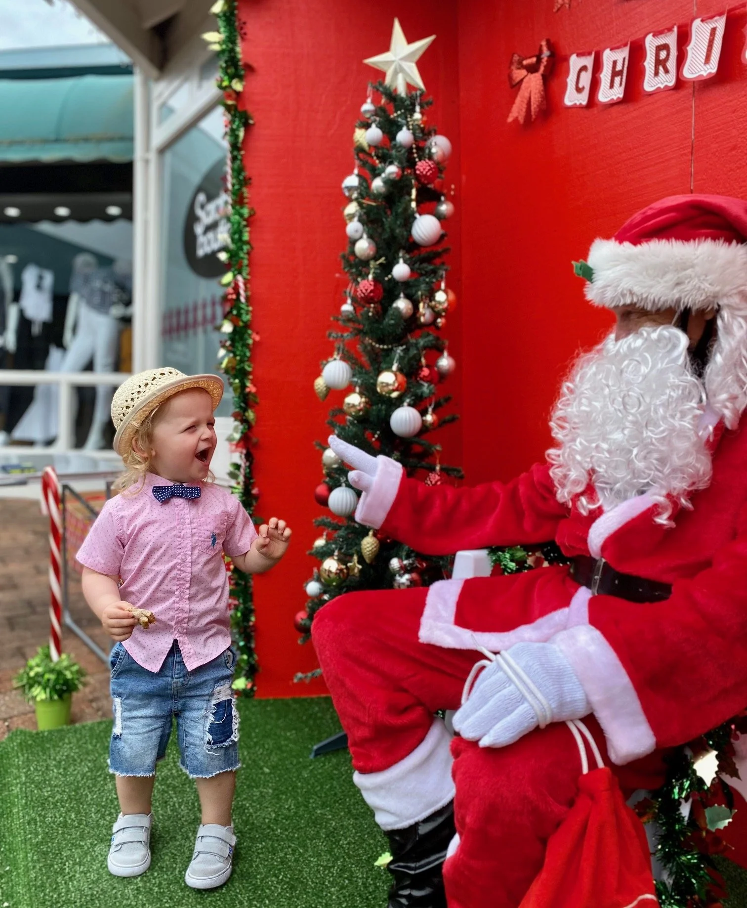 Santa in the Village