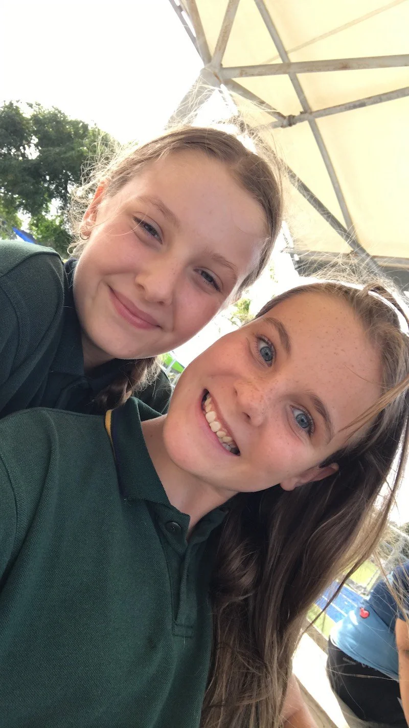 Annabel Lile Age 12 Giggles With Mates