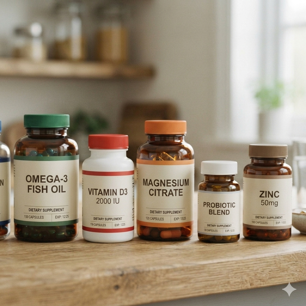 Vitamins and supplements