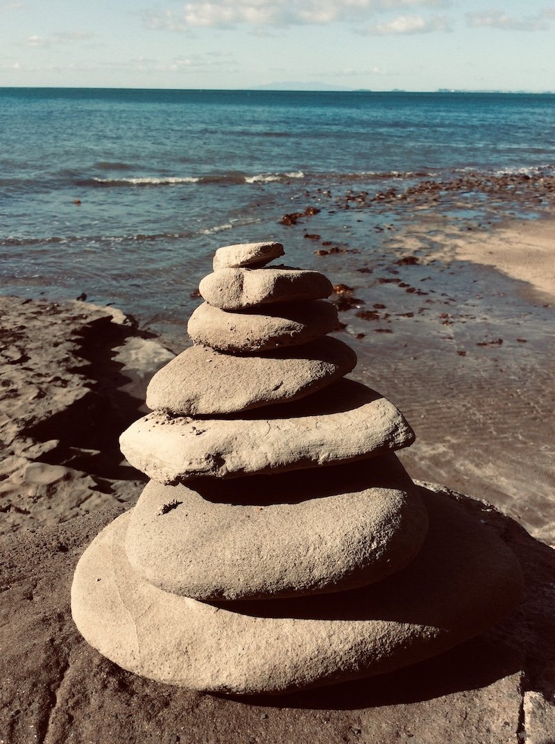 Annisha Cunningham Black Age 10 Rock Stacking