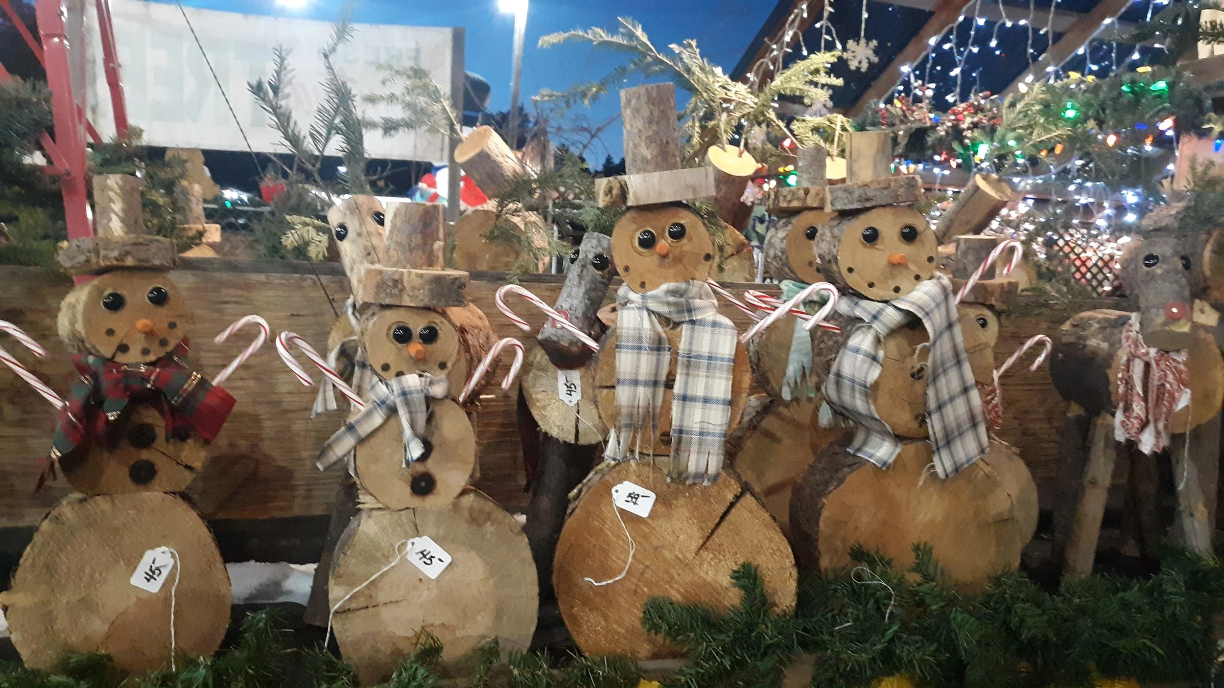 JP Total Christmas Trees, Wreaths, Cider, decorations and specialty foods for the holidays!